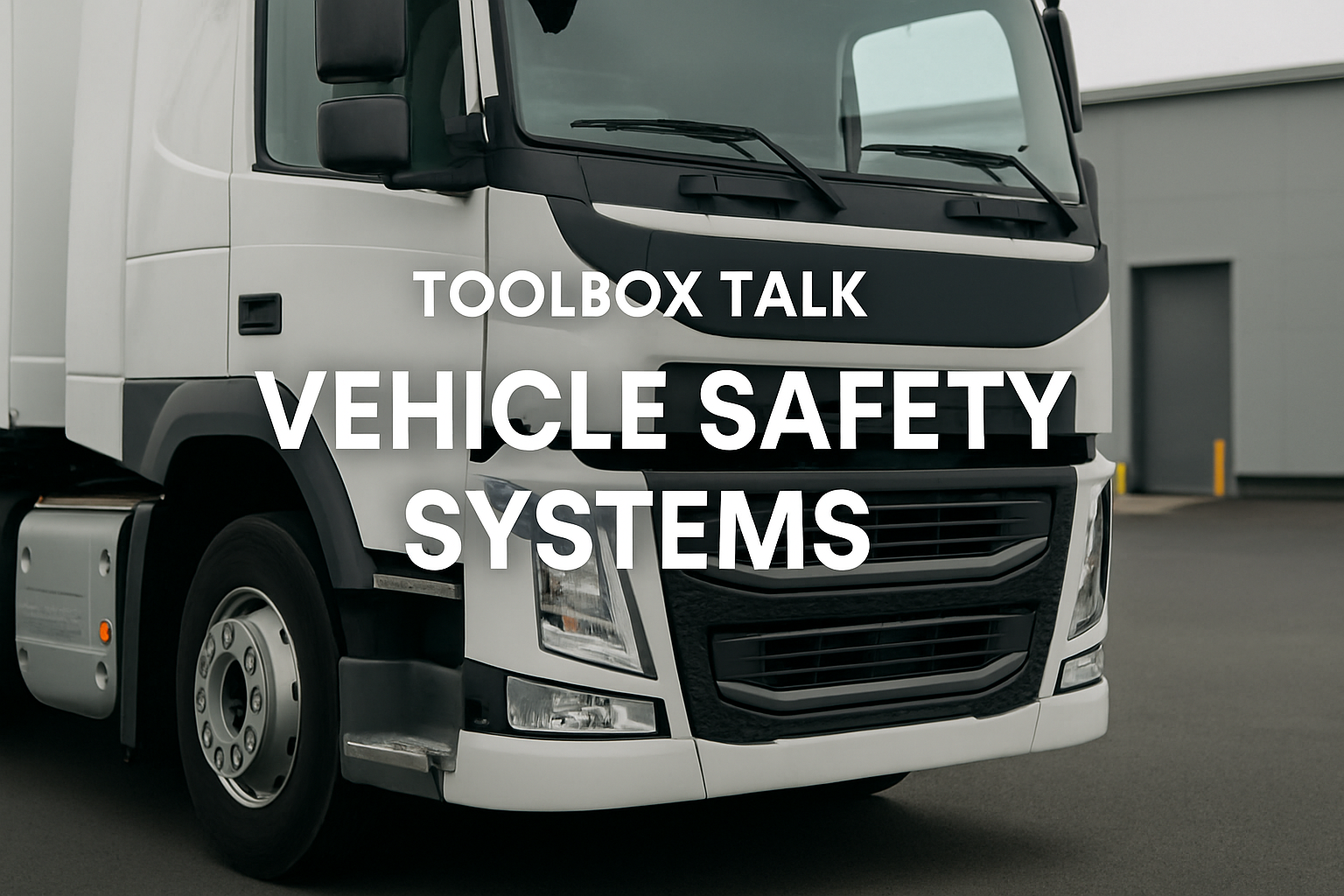 Toolbox Talk - Vehicle Safety Systems