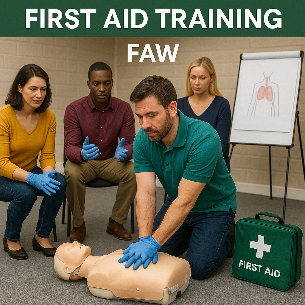 First Aid at Work 18 hours (VTQ) Level 3 - FAW - Ely
