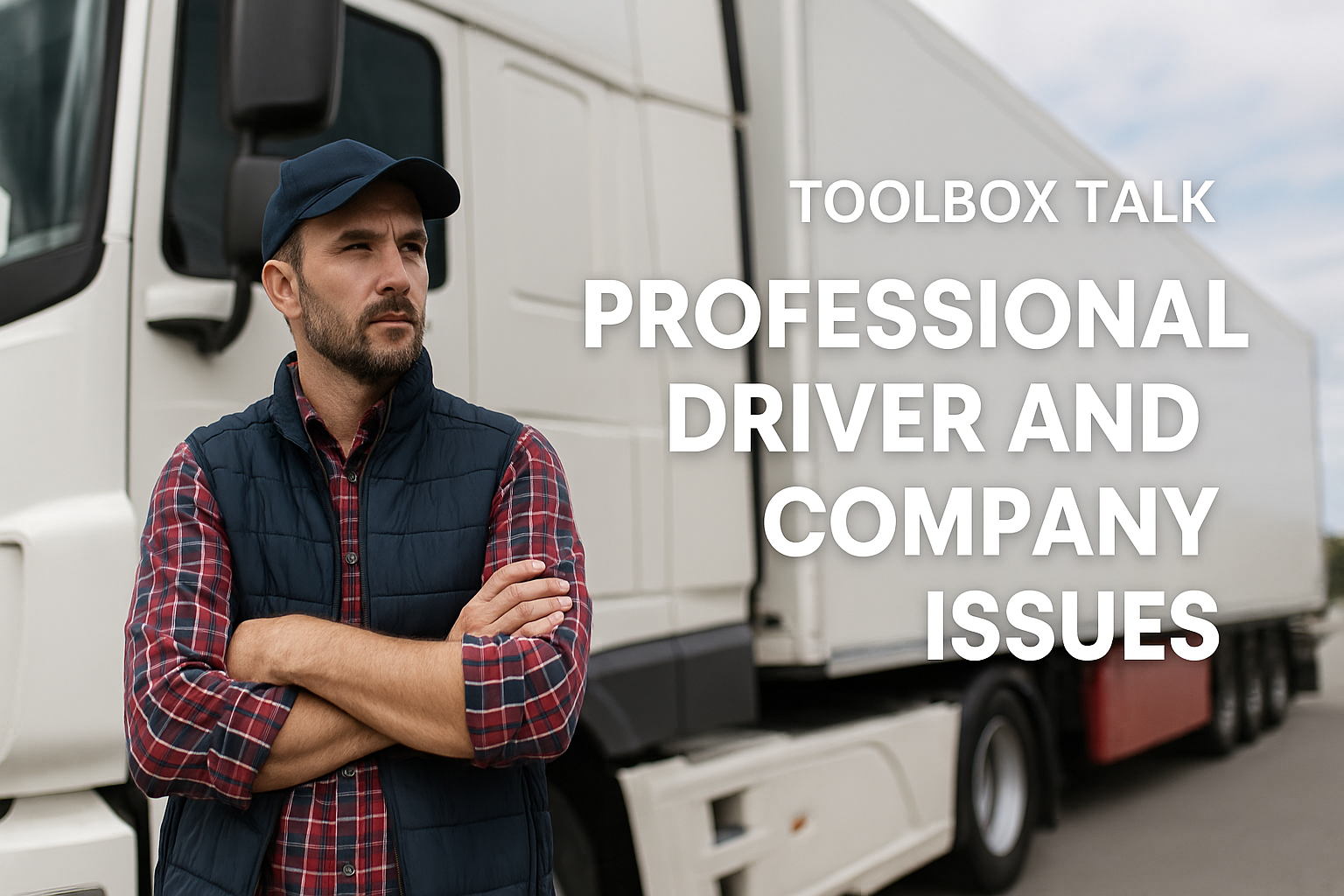 Toolbox Talk - Professional Driver and Company Issues