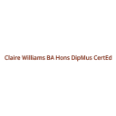 Claire Williams Ba Hons Dipmus Certed logo