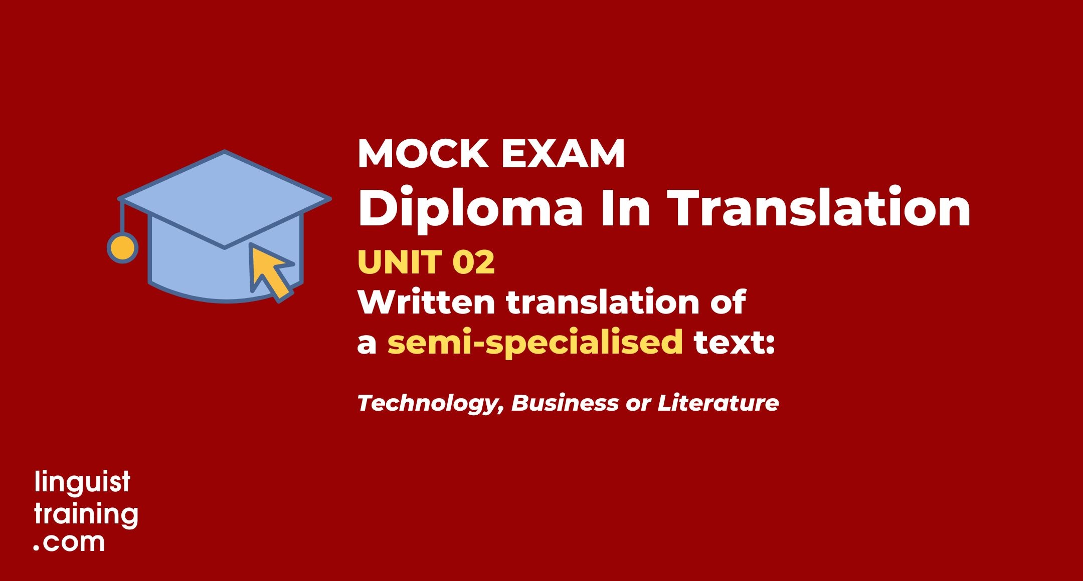 DipTrans Mock Exam (Unit 02)