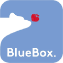 Bernie of BlueBox coffee shop logo