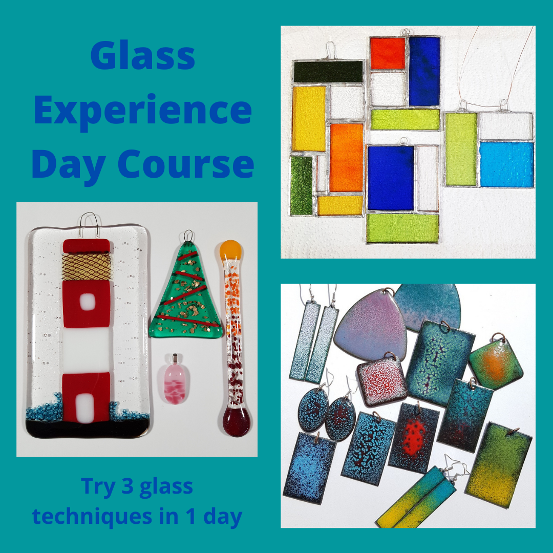 Glass Experience Day (private, Worcester) - Fusing, Stained glass and Enamelling