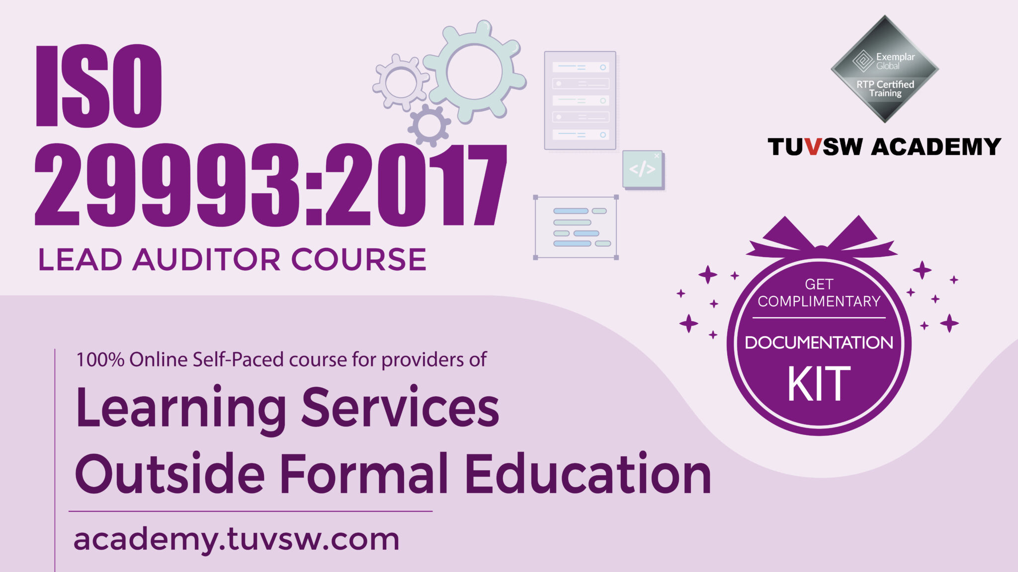 ISO 29993:2017 Lead Auditor Training Course