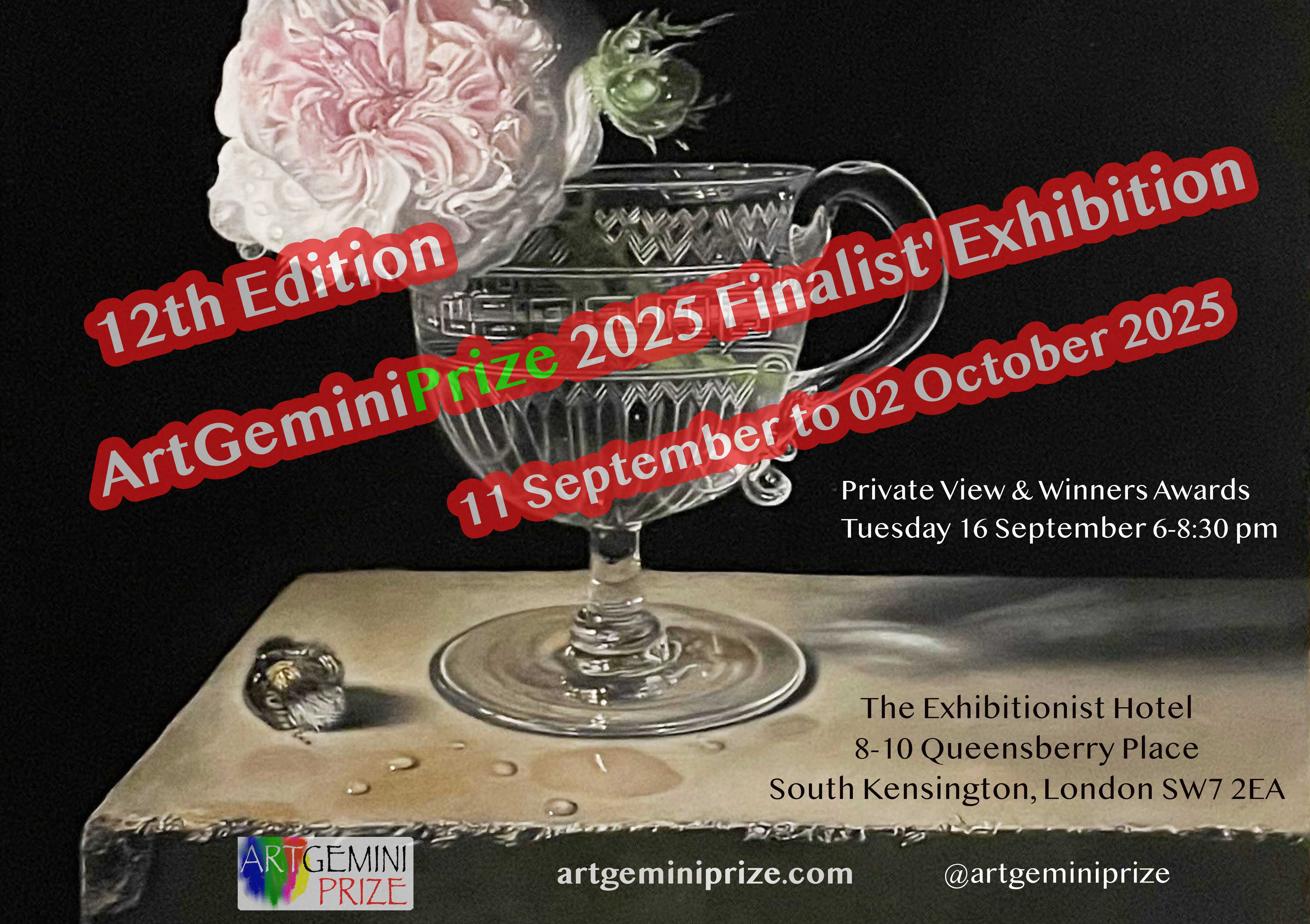 Private View & Winners Awards 12th Edition ArtGeminiPrize 2025