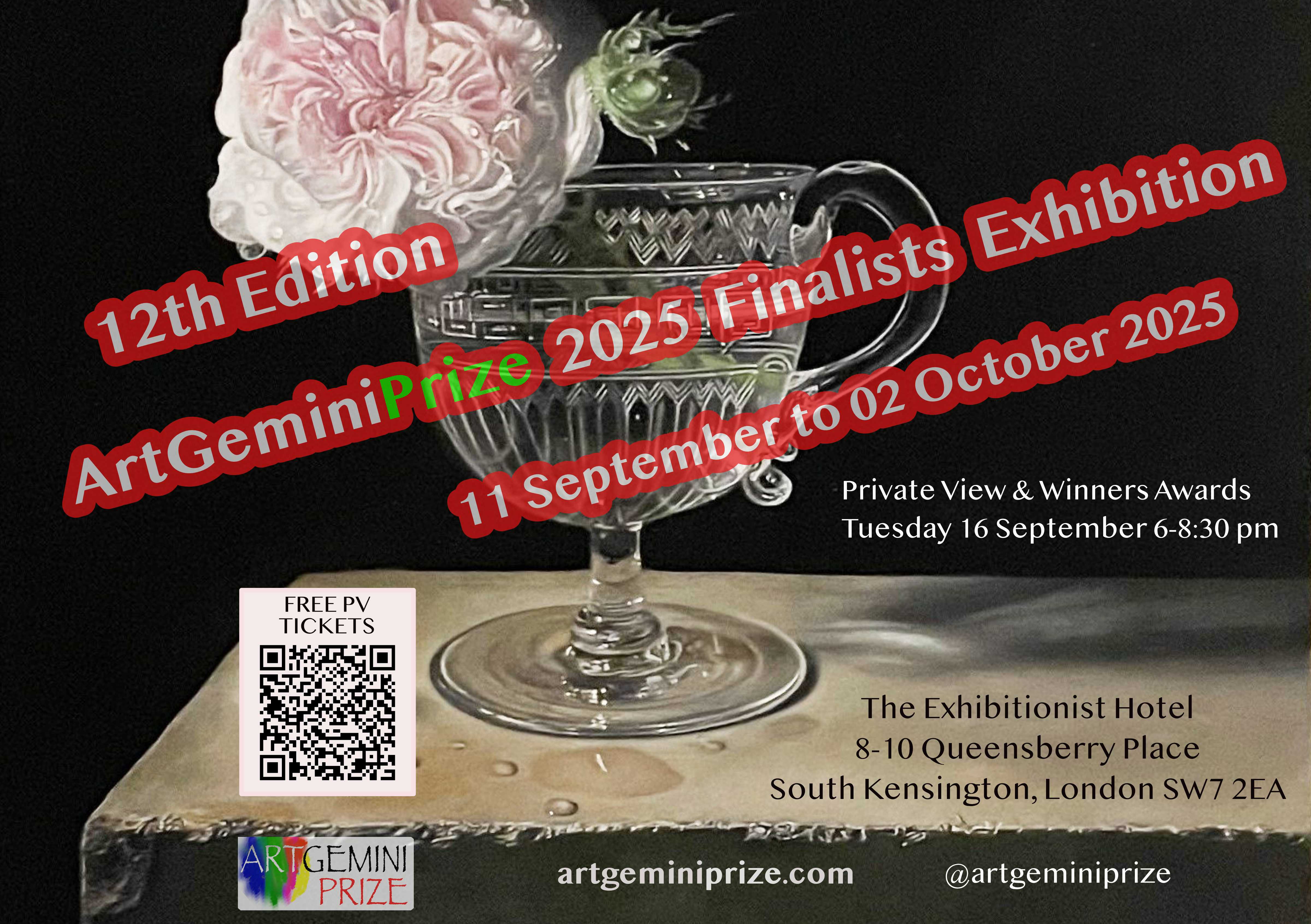 Private View & Winners Awards 12th Edition ArtGeminiPrize 2025
