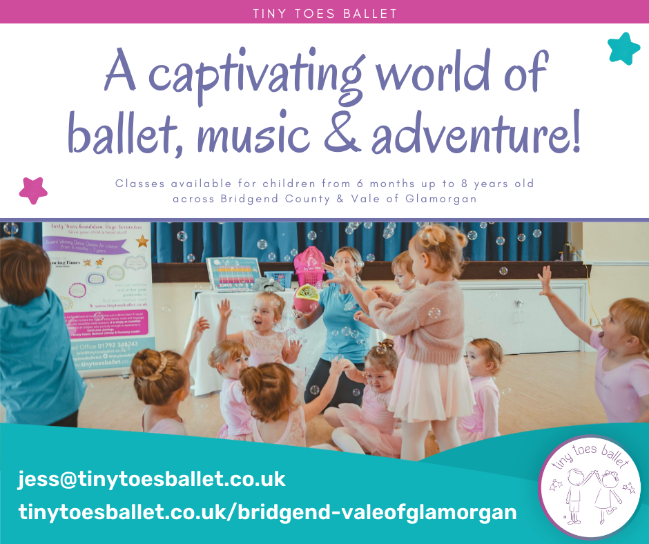 Tiny toes ballet classes in Bridgend