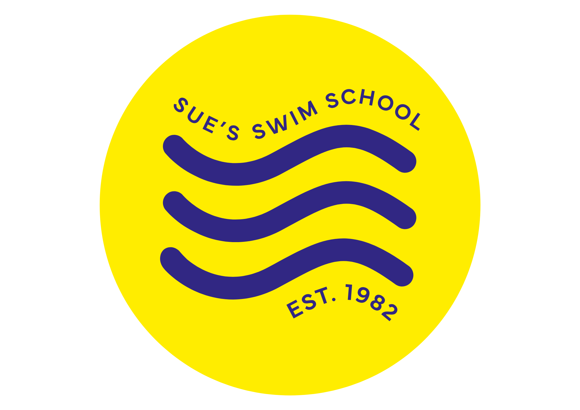 Sue's Swim School logo