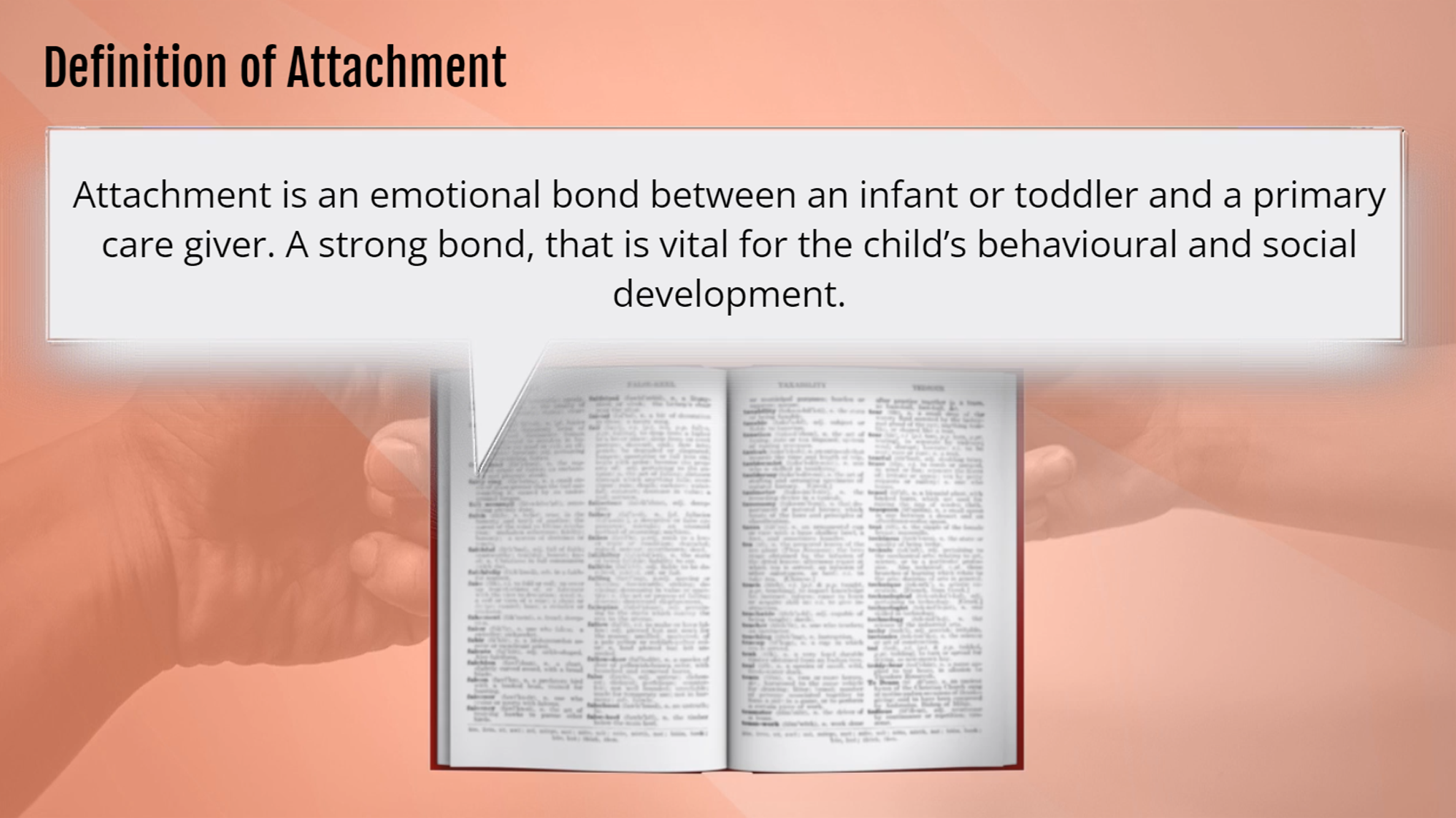 Attachment - Children's Care - Foundation Level