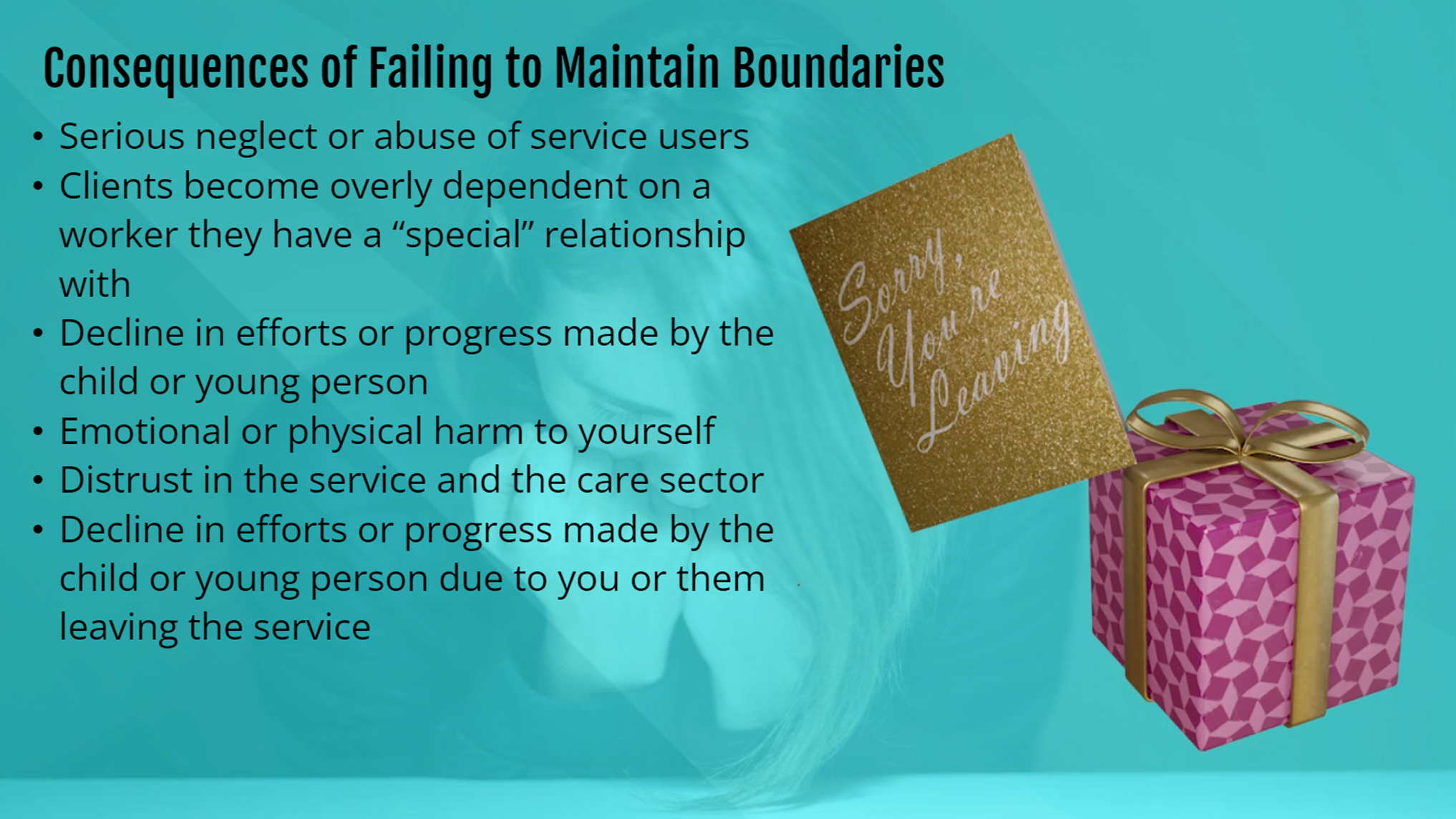 Professional Boundaries - Children's Care - Foundation Level