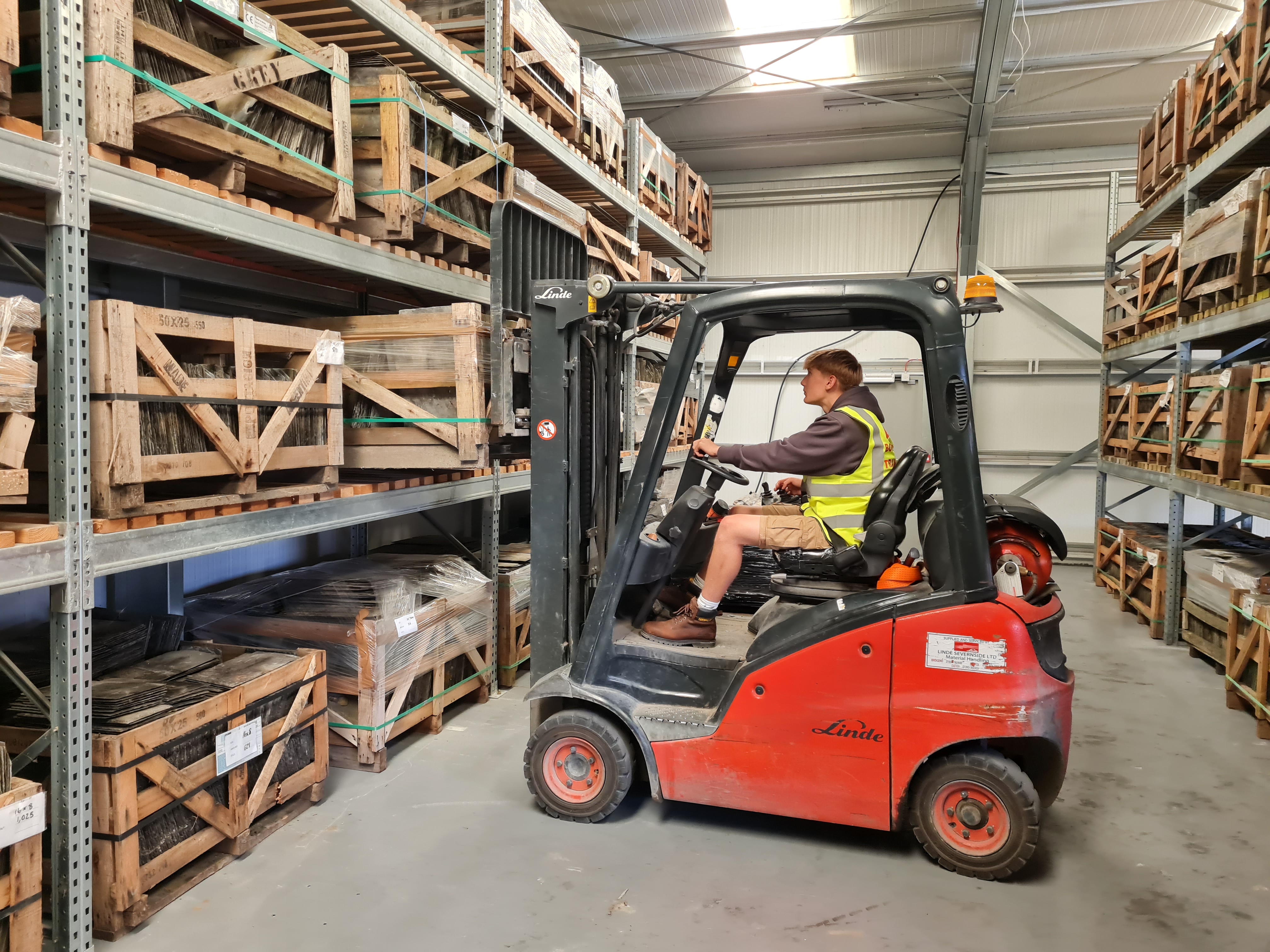 Forklift truck supervisor