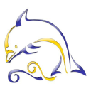 Rhyl Dolphins Swimming Club logo