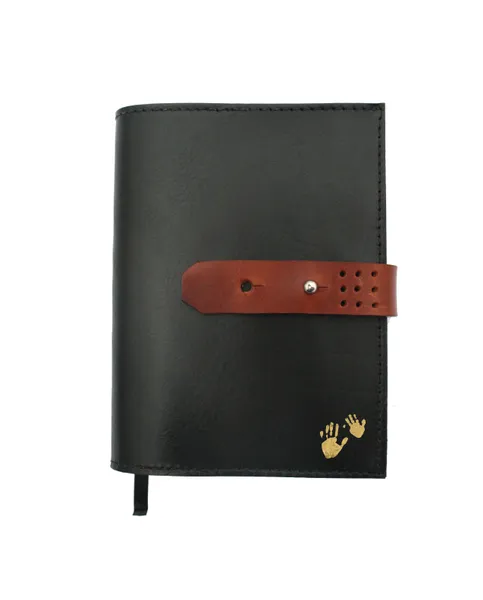 'Laurel' The Bespoke Handmade Luxury Leather Notebook / Diary Slim A6 pocket size