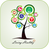 Living Healthy 24 logo