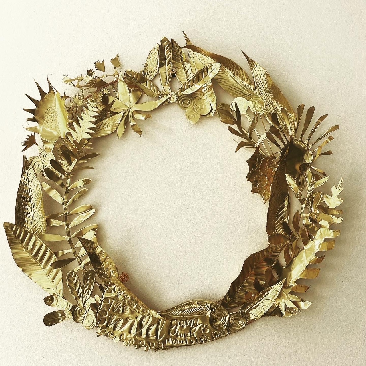 Christmas Metal Wreath Workshop