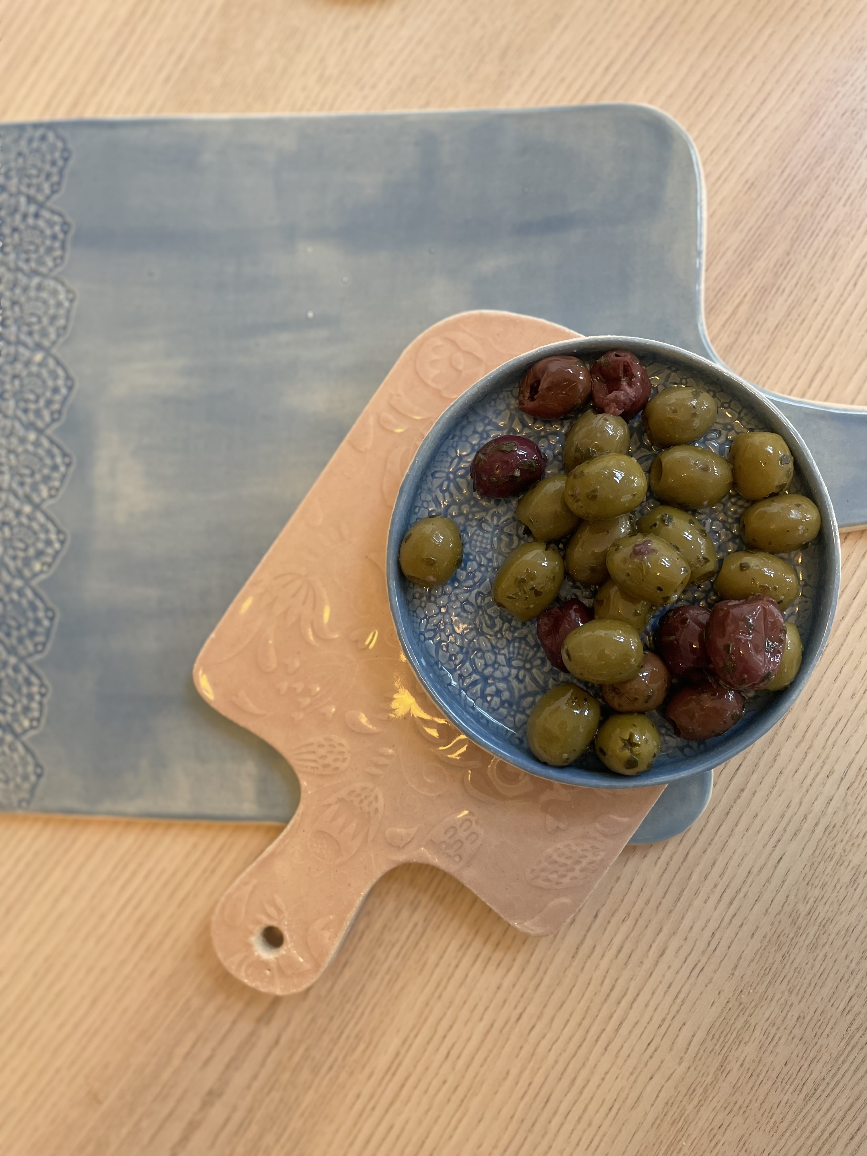 Ceramic Charcuterie/Cheese Board & Tapas Dish