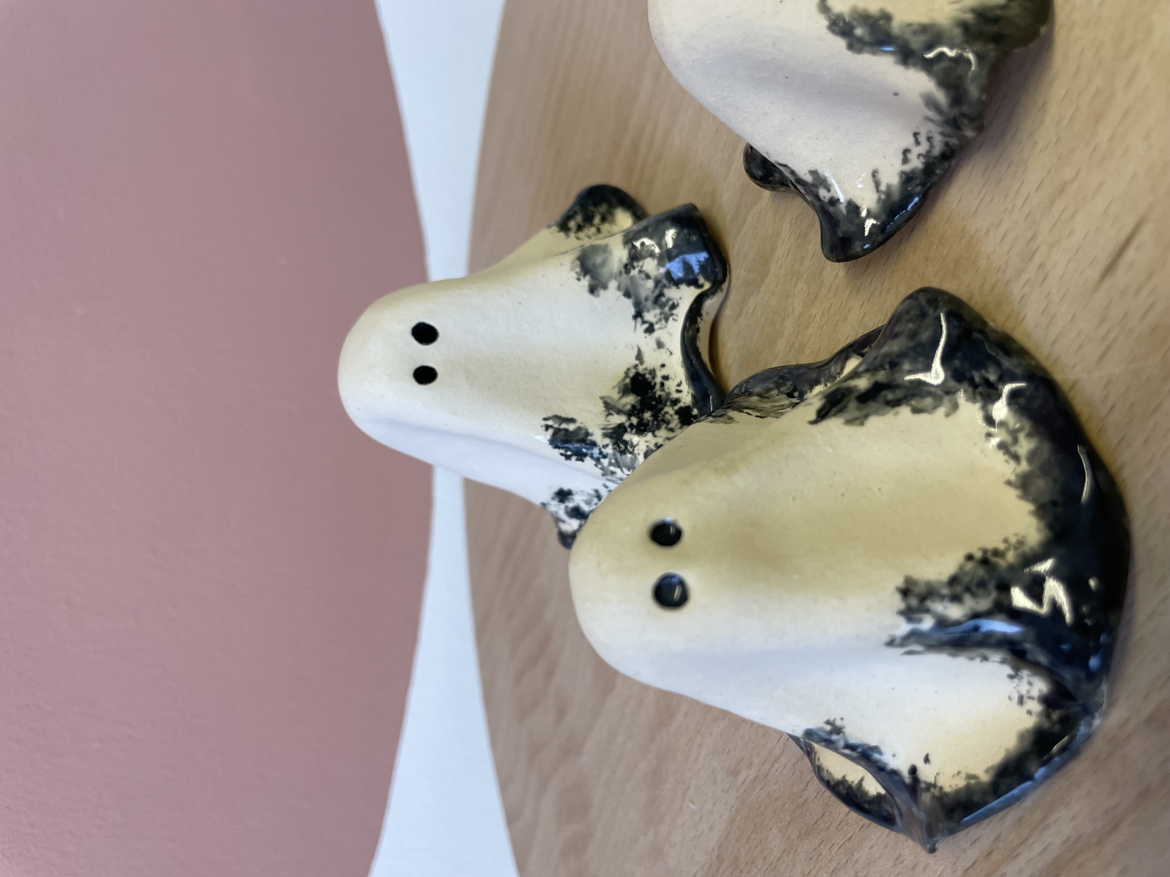 Pottery Family of Ghosts 