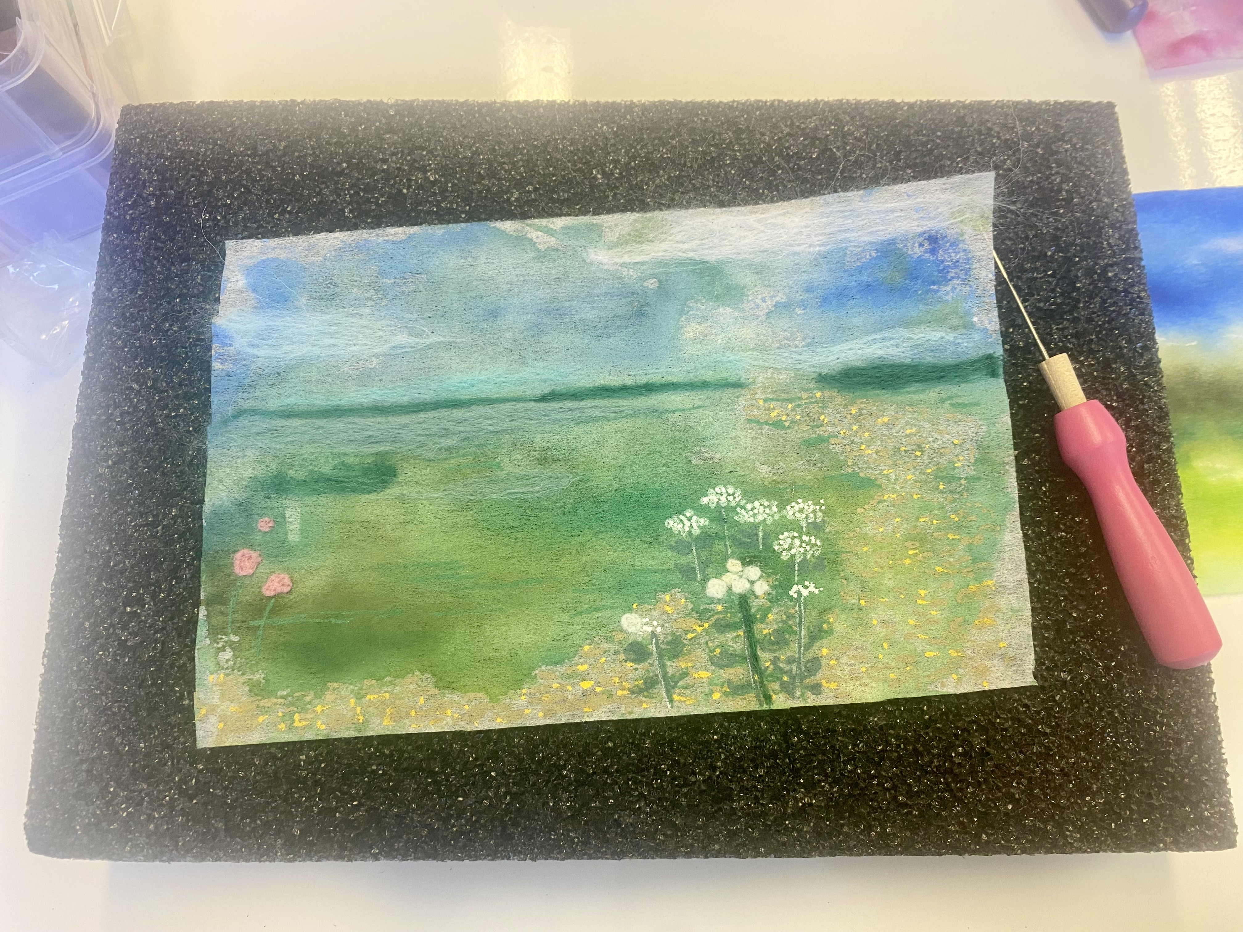 Paint, Stitch & Felt Art Workshop 