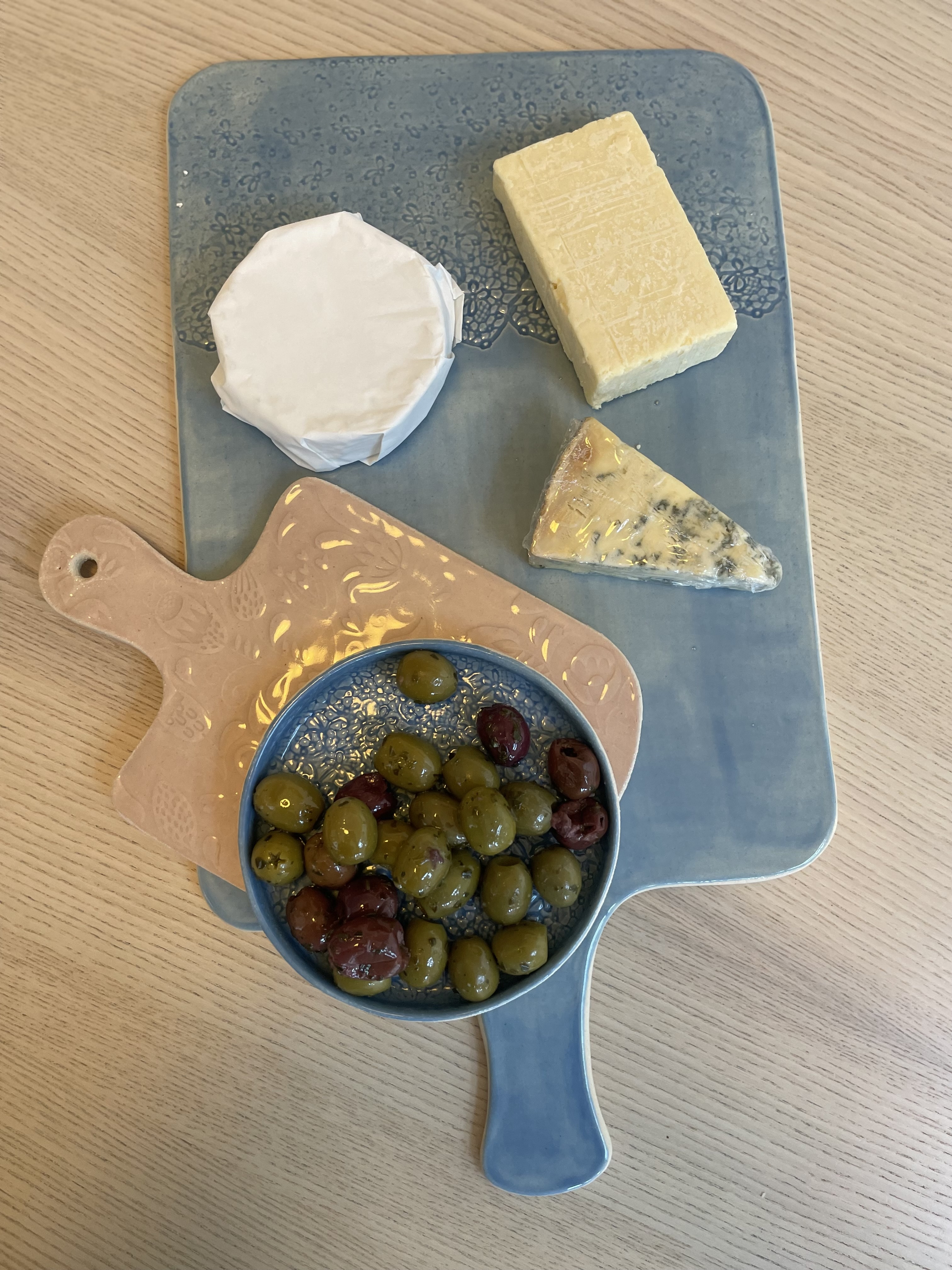 Ceramic Charcuterie/Cheese Board & Tapas Dish