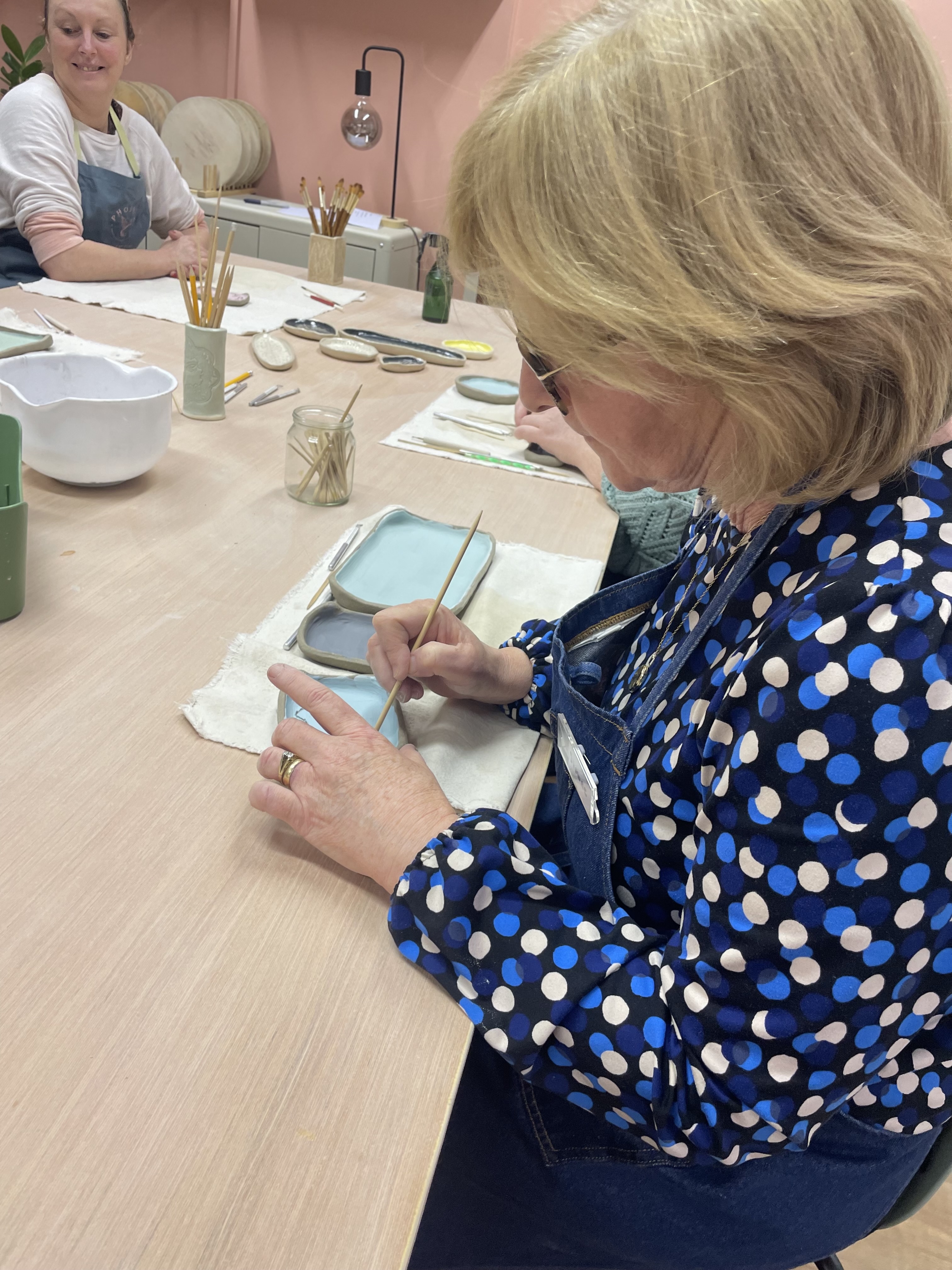 Sgraffito pottery workshop 