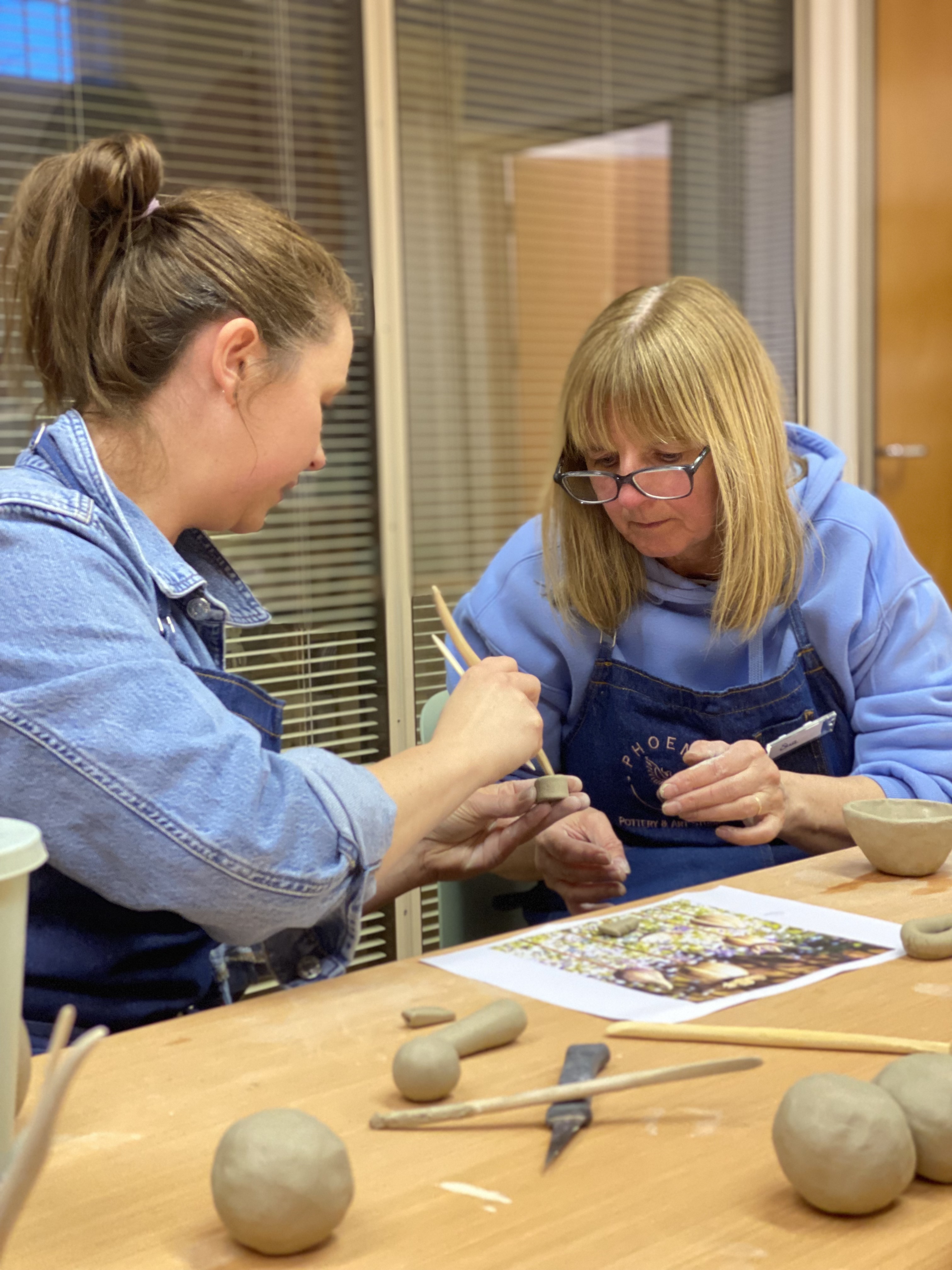  Pottery workshop - for larger groups of family, friends, workplace groups etc) 