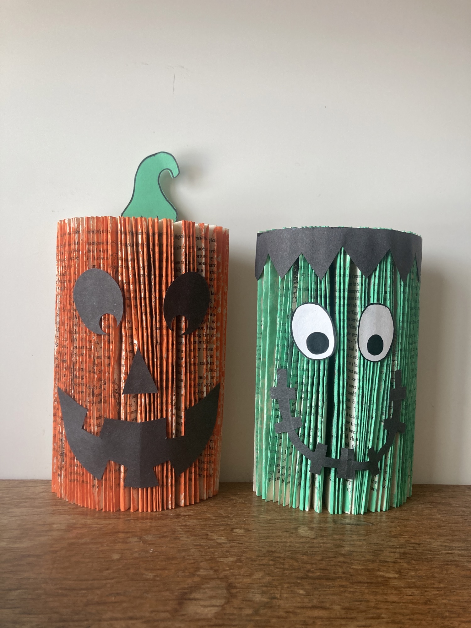 Children’s Frankenstein & Pumpkin Book Folding Workshop 