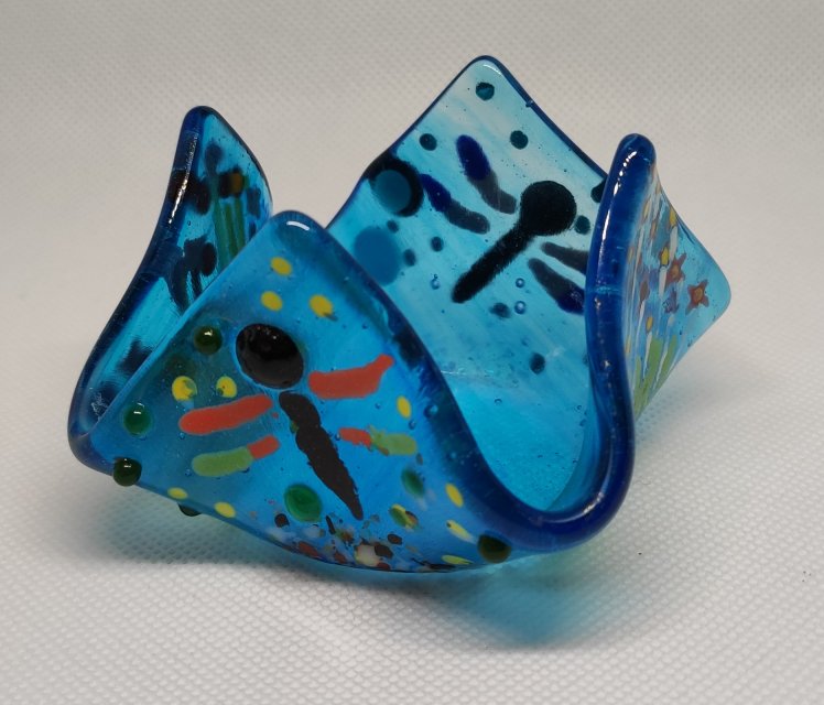 Fused Glass Tealights