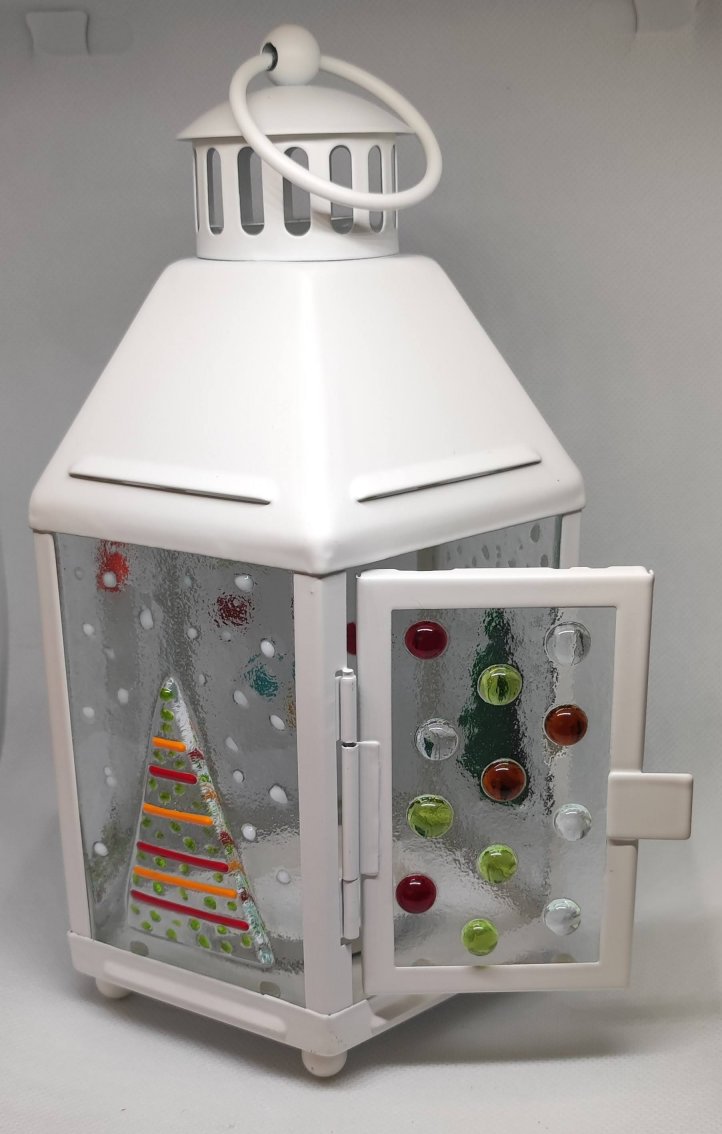 Fused Glass Lanterns 