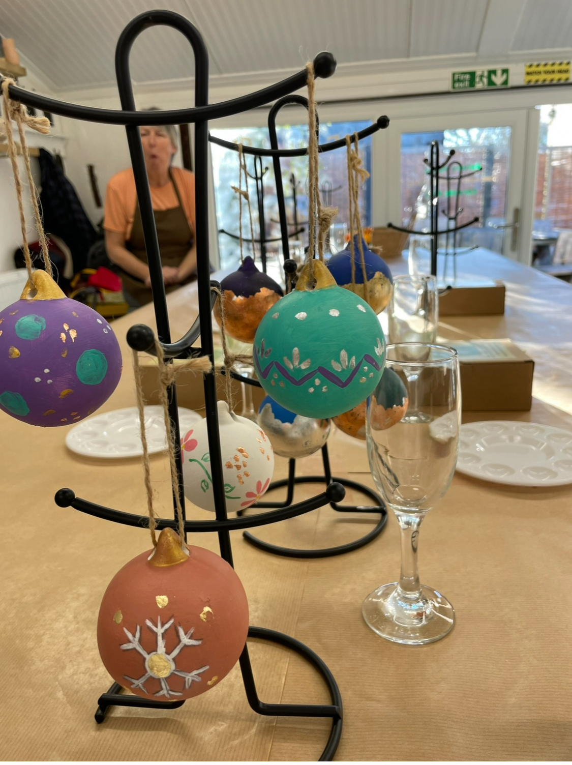 Festive Workshop - Ceramic Bauble Decorating 