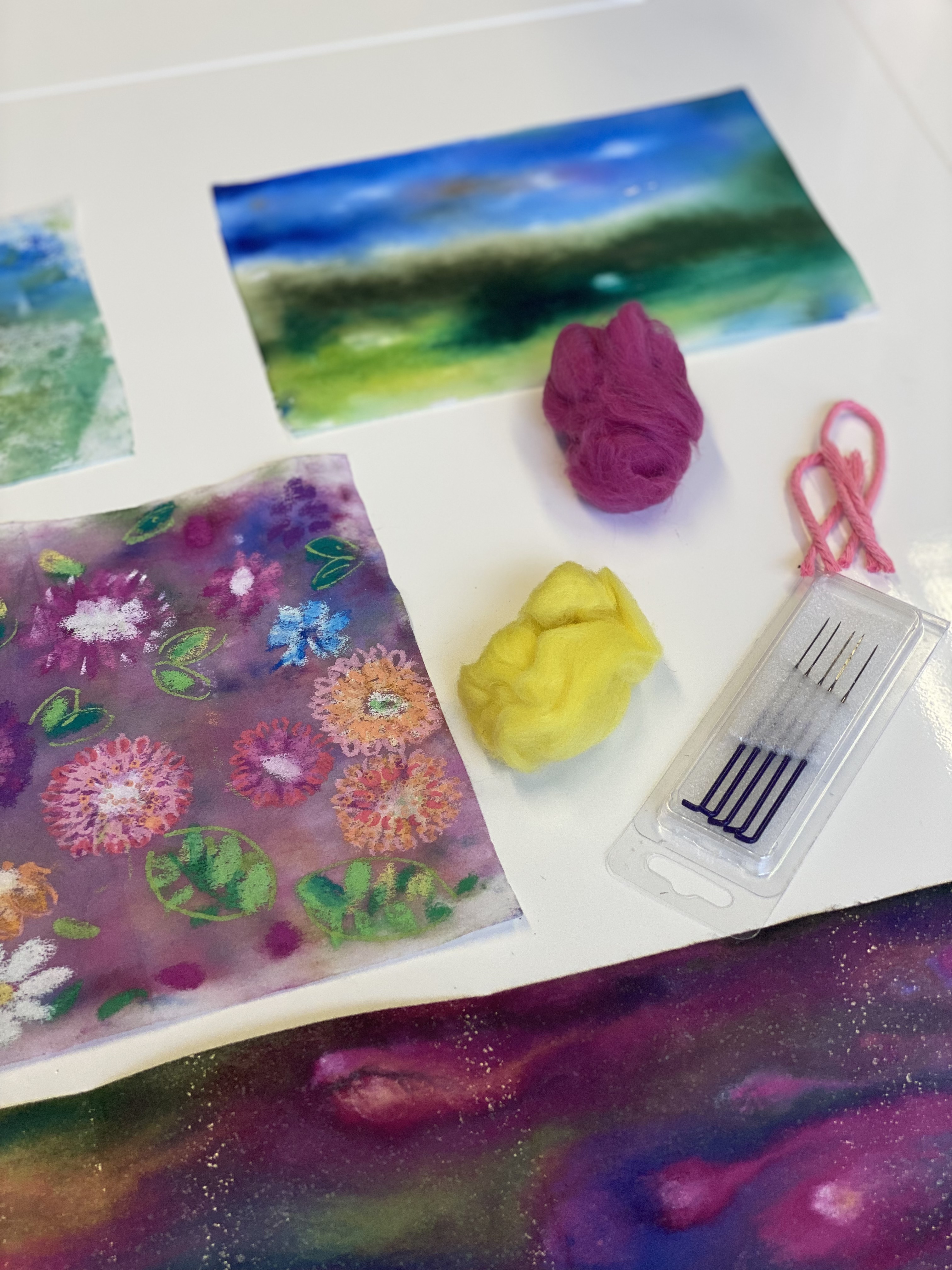 Paint, Stitch & Felt Art Workshop 