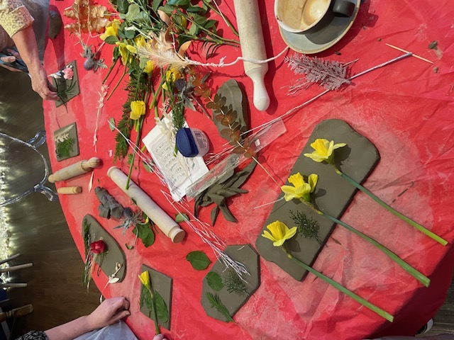 Botanical Plaster casting Art - with The Art Doctor