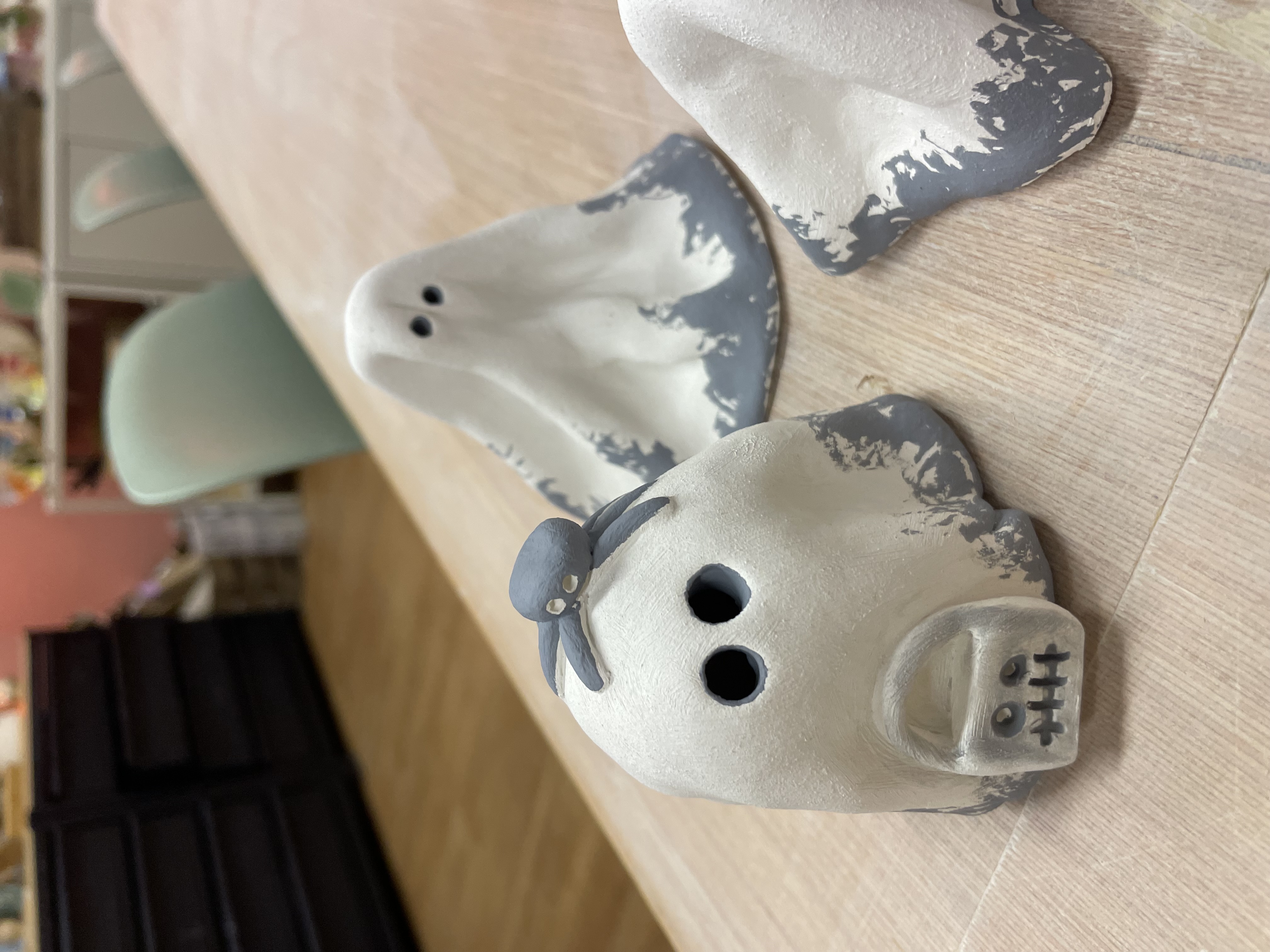 Pottery Family of Ghosts 