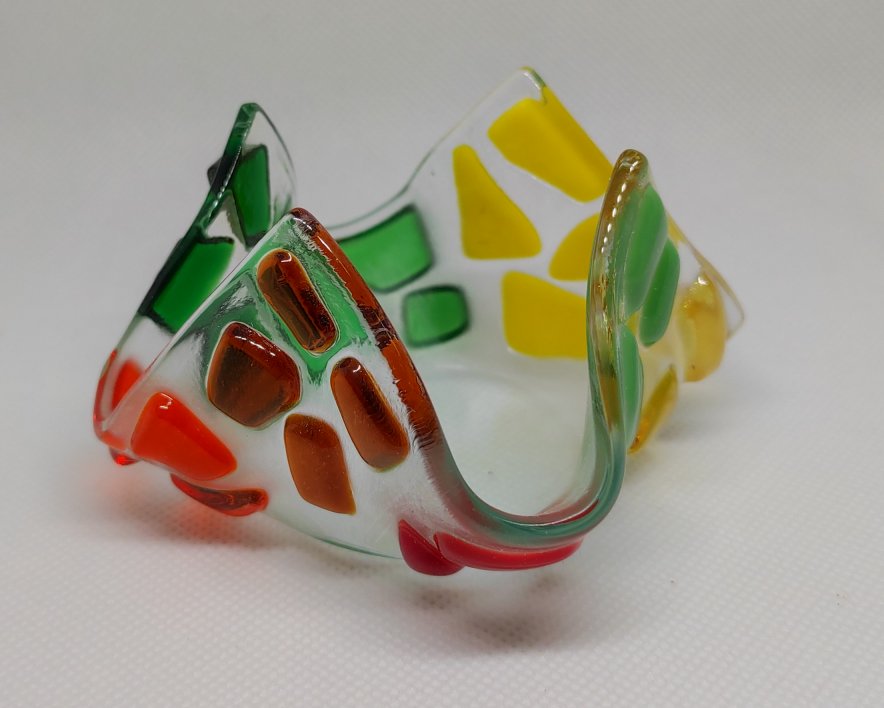 Fused Glass Tealights