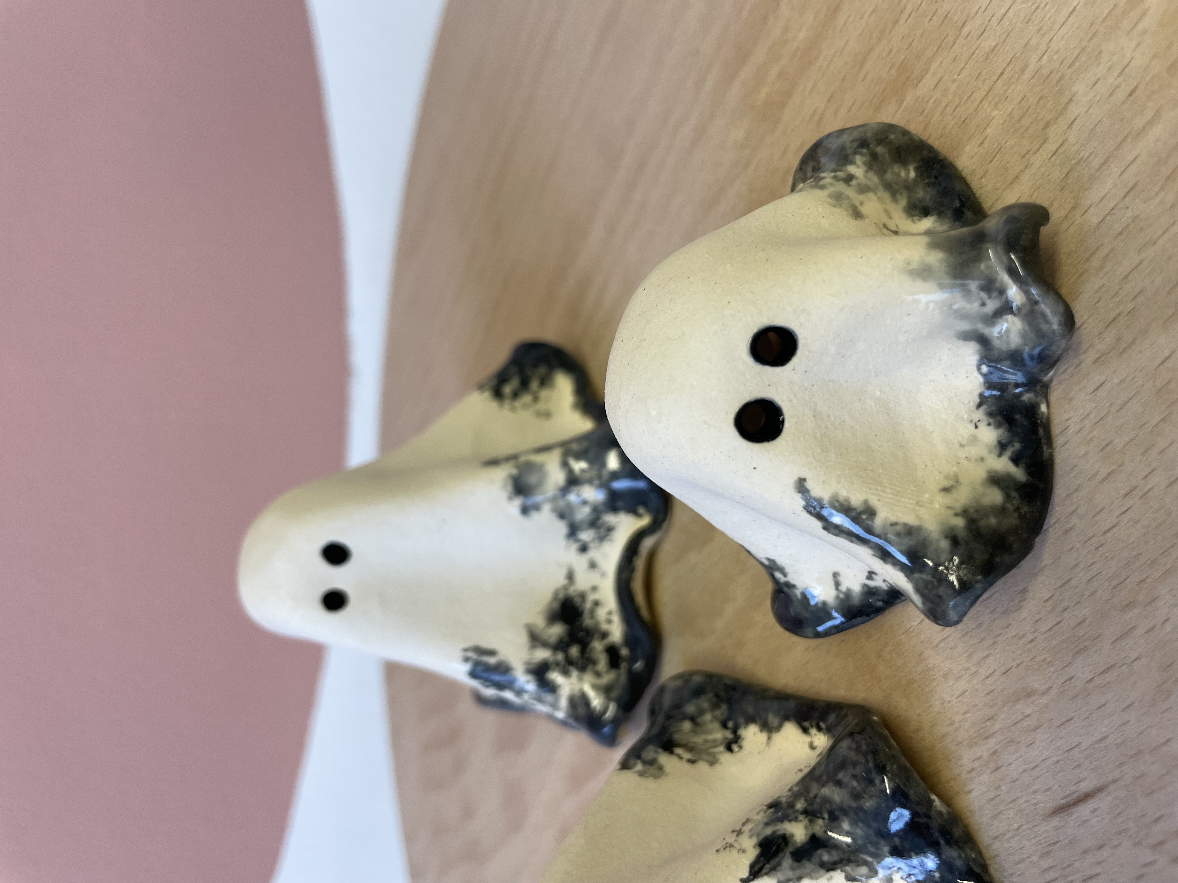 Pottery Family of Ghosts 