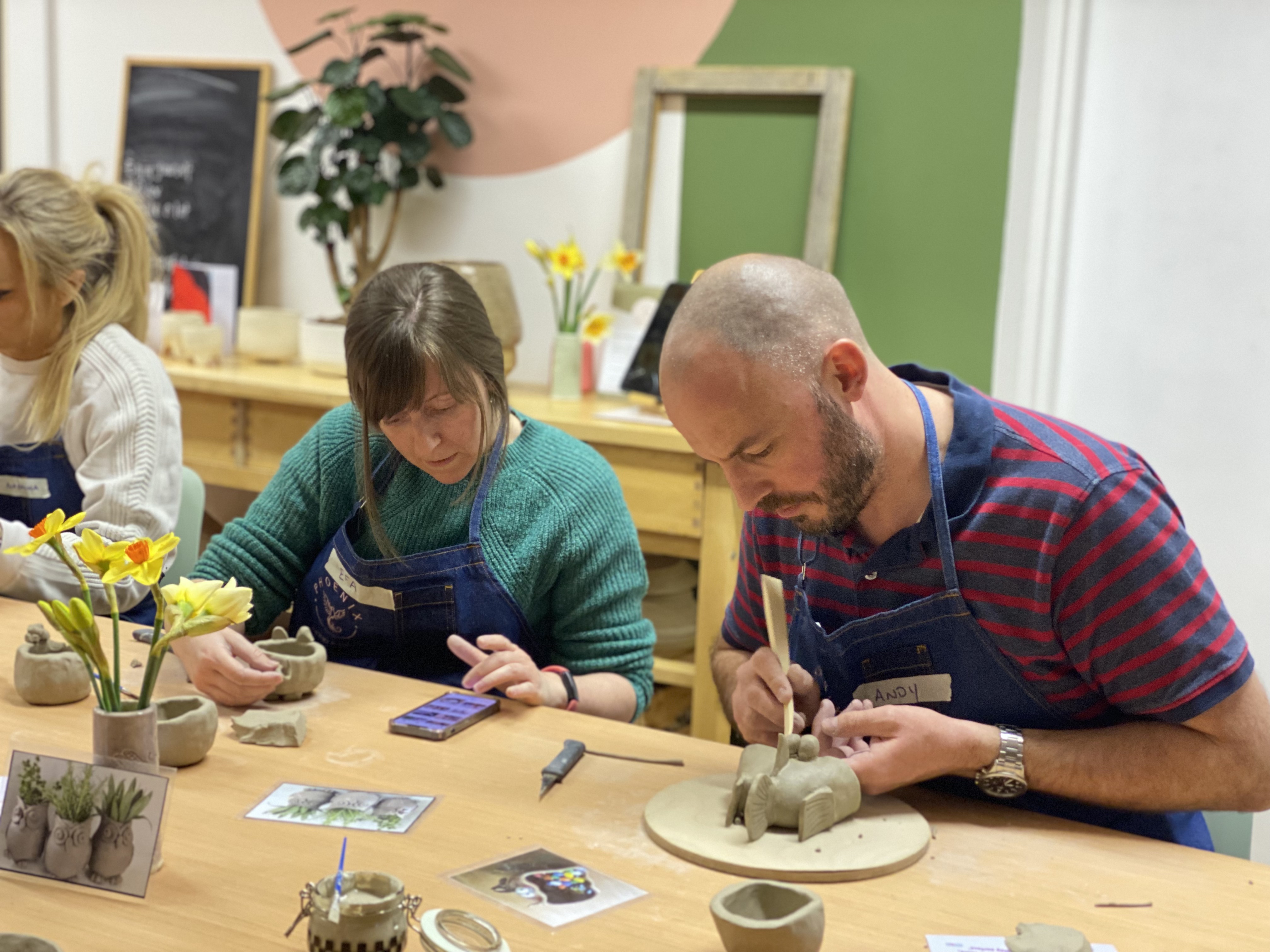  Pottery workshop - for larger groups of family, friends, workplace groups etc) 