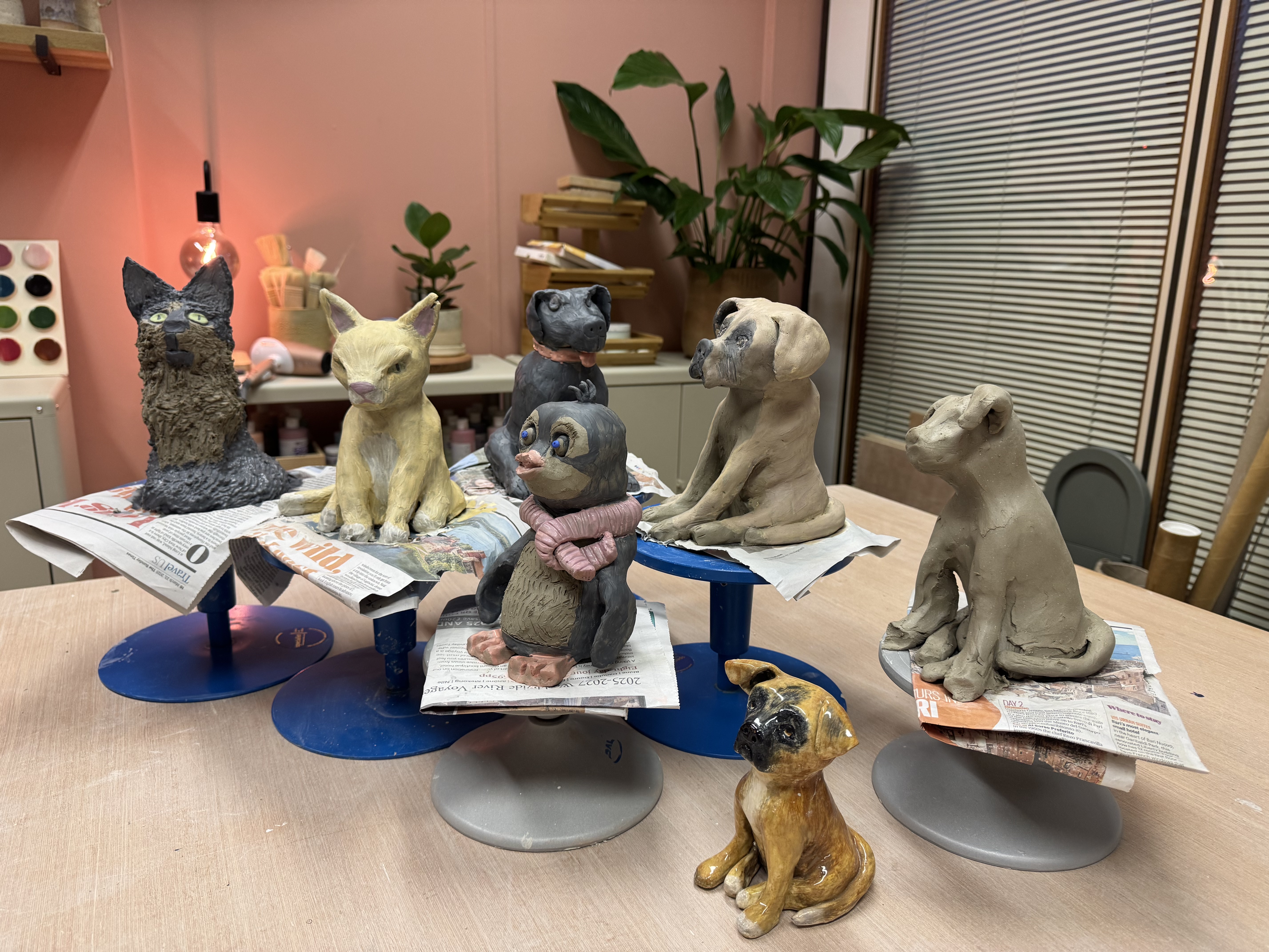Pottery Pet/ Animal Caricature workshop 