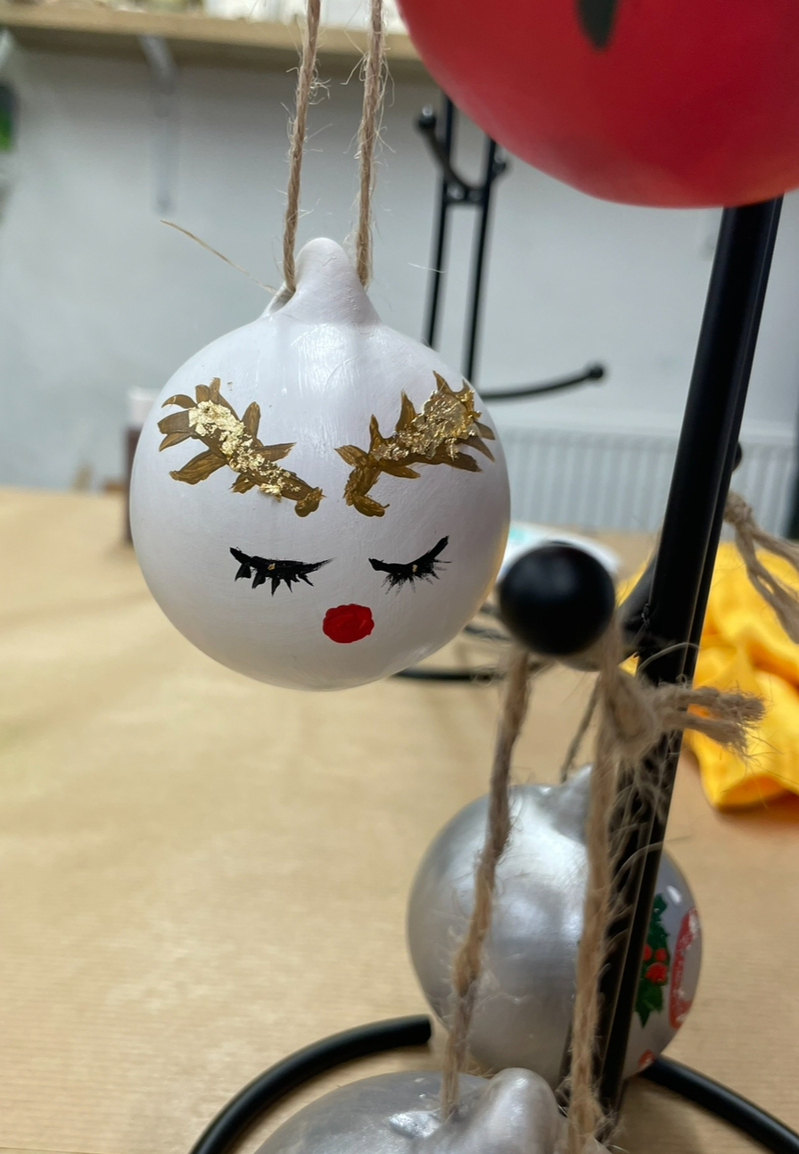 Festive Workshop - Ceramic Bauble Decorating 