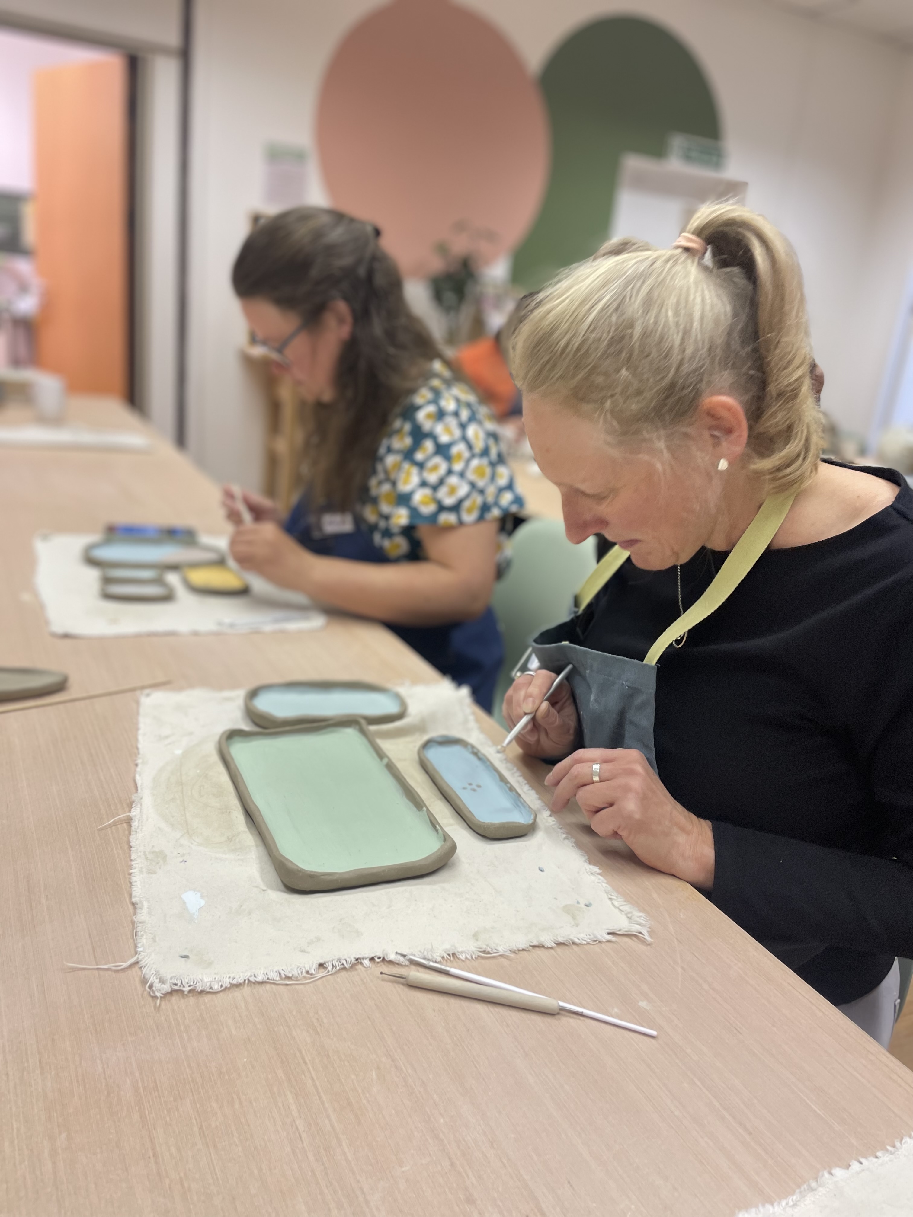 Sgraffito pottery workshop 