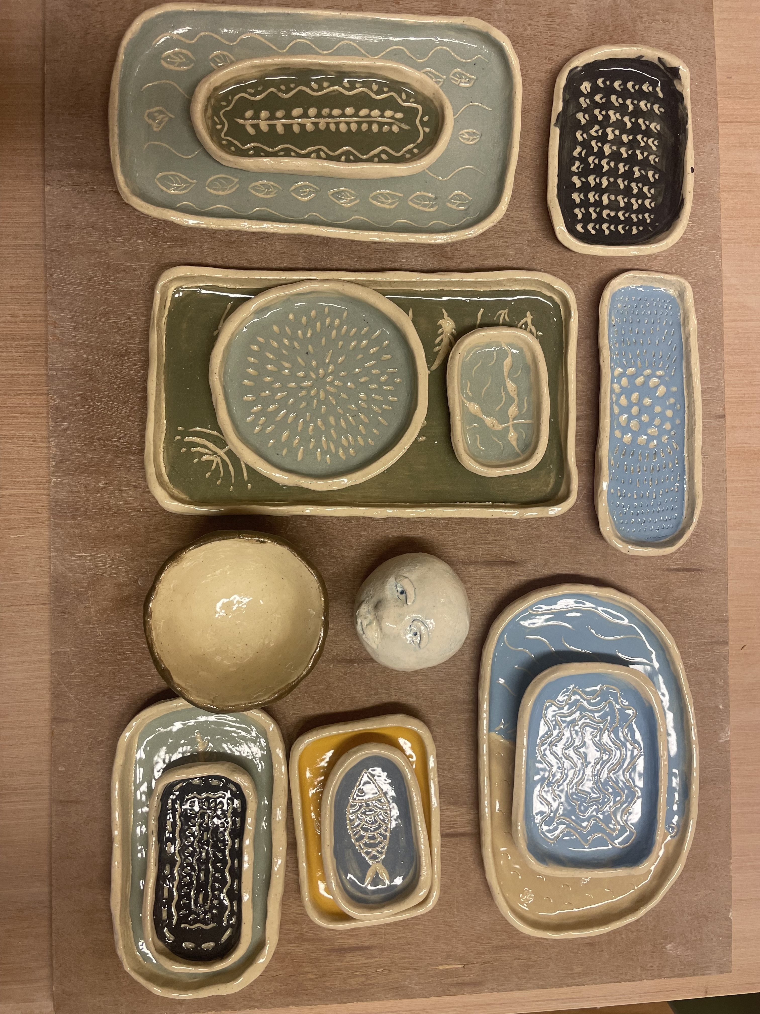 Sgraffito pottery workshop 