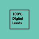 100% Digital Leeds logo