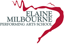 Elaine Milbourne Performing Arts School logo