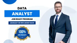 Data Analyst Job Ready Program with Money Back Guarantee