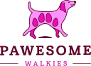 Pawesome Walkies Ltd logo