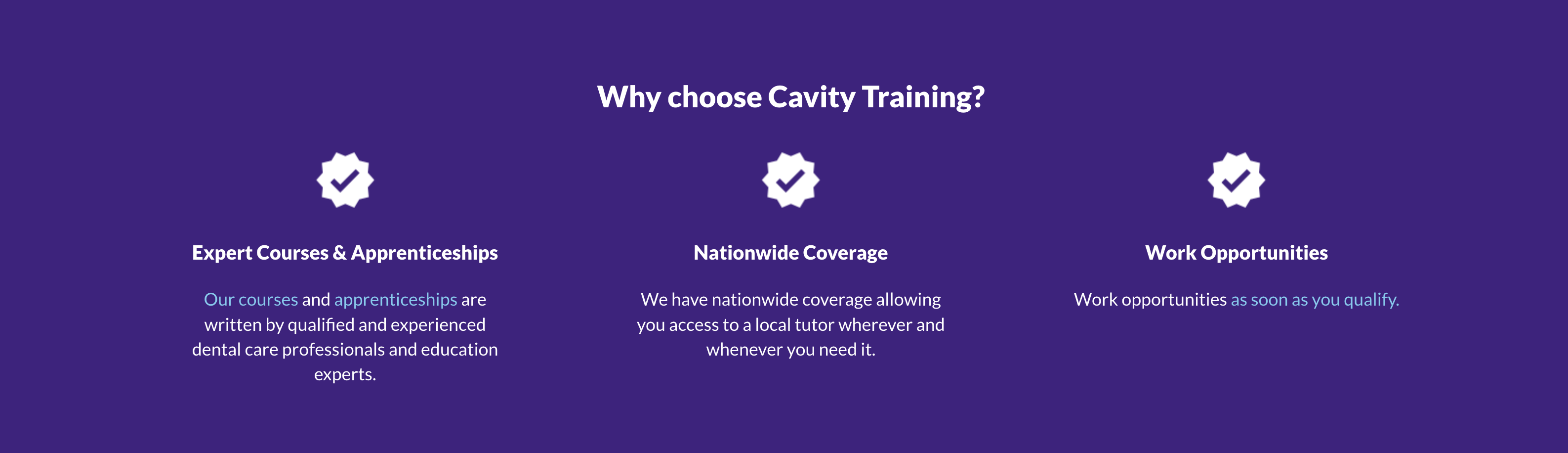 Cavity Dental Training