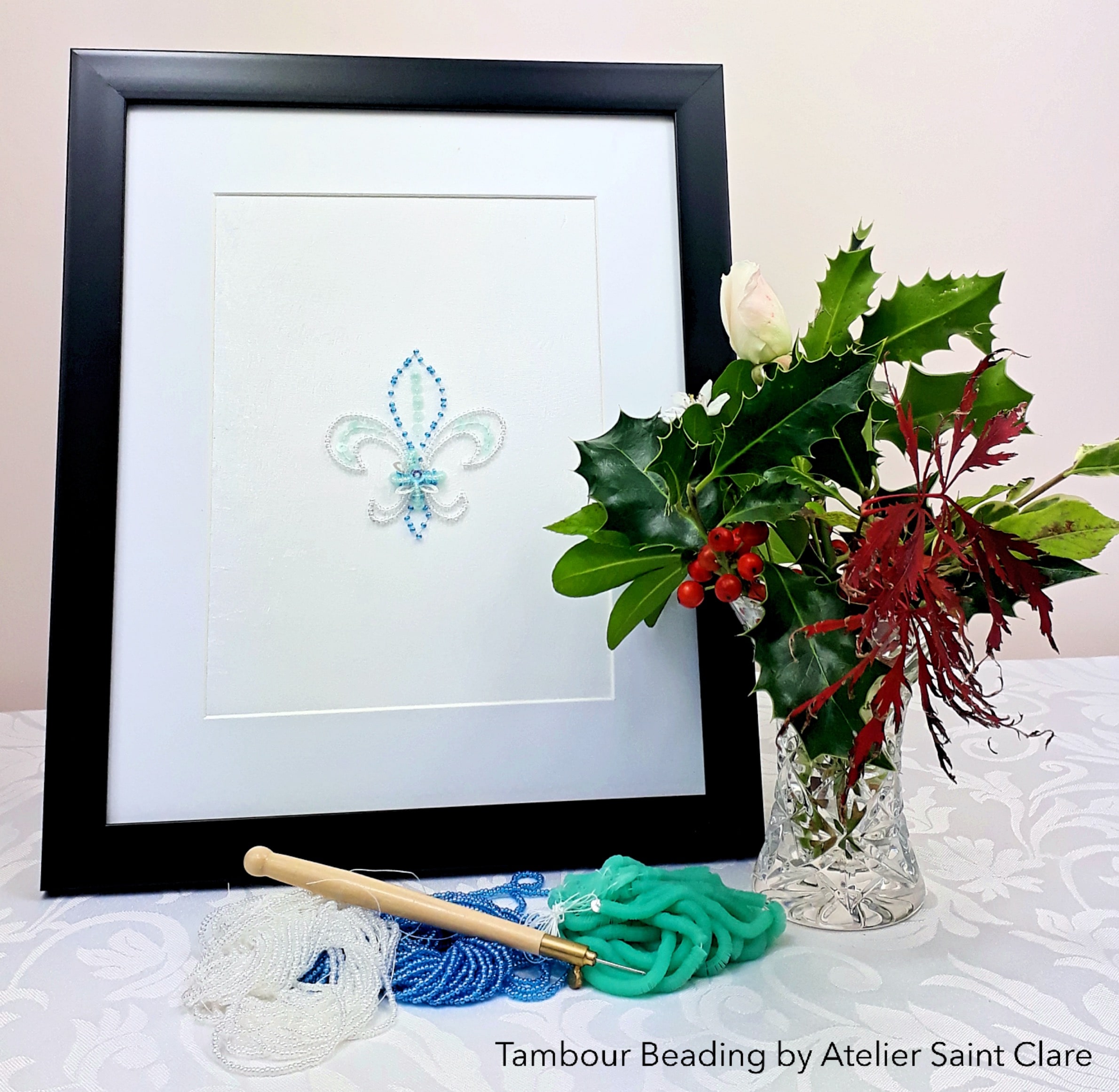 Tambour beading Beginner: Live online zoom class