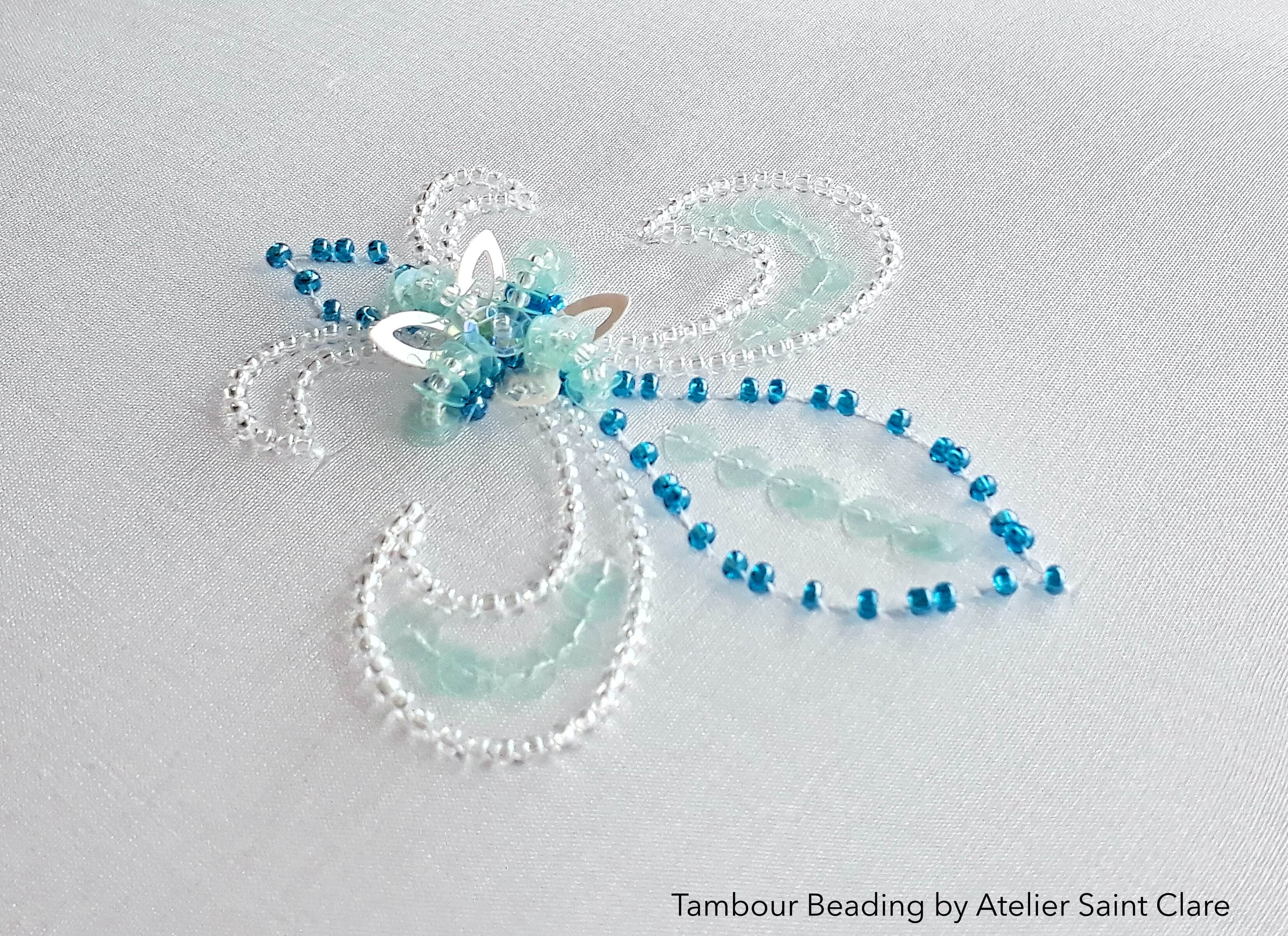 Tambour beading Beginner: Live online zoom class