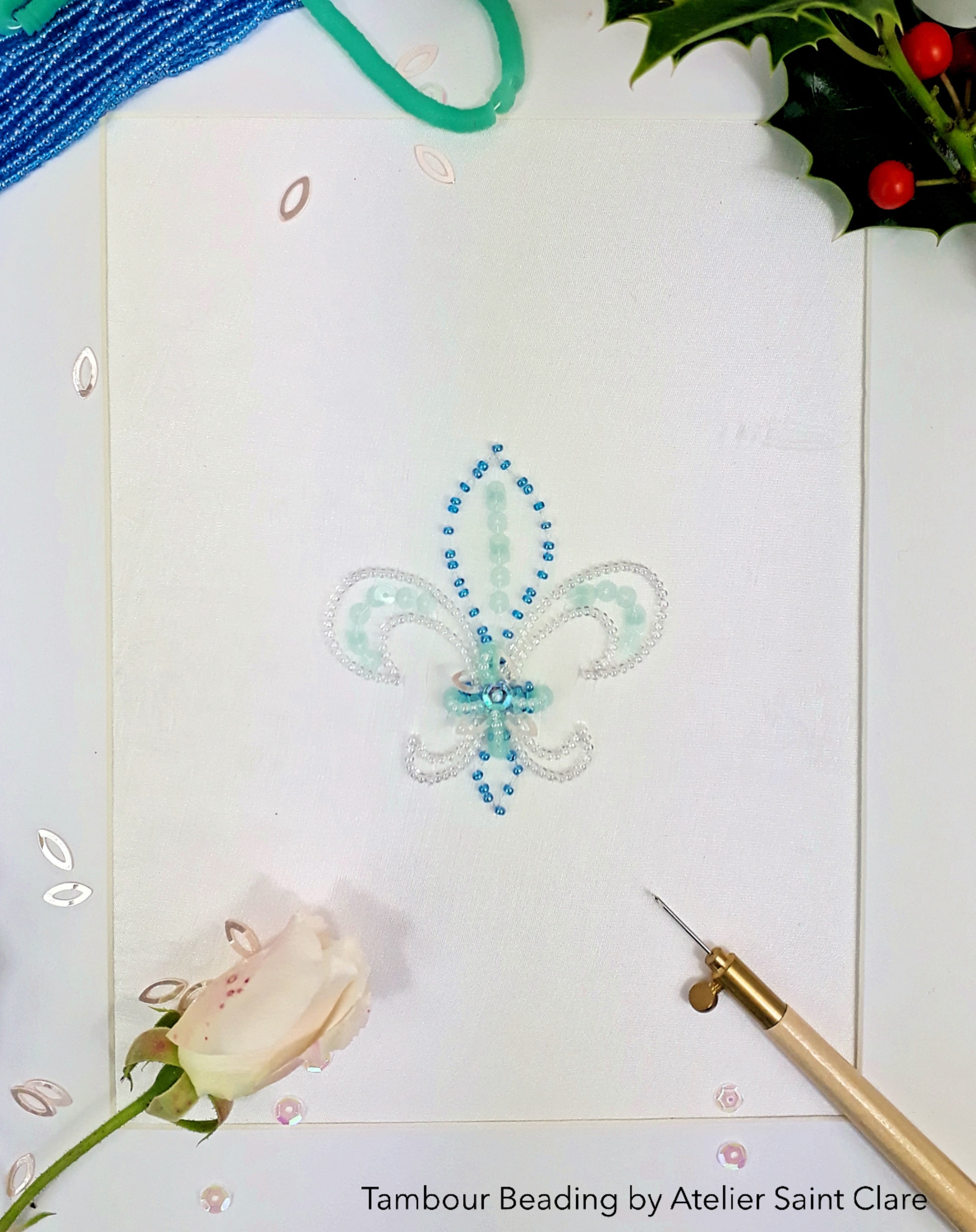 Tambour beading Beginner: Live online zoom class