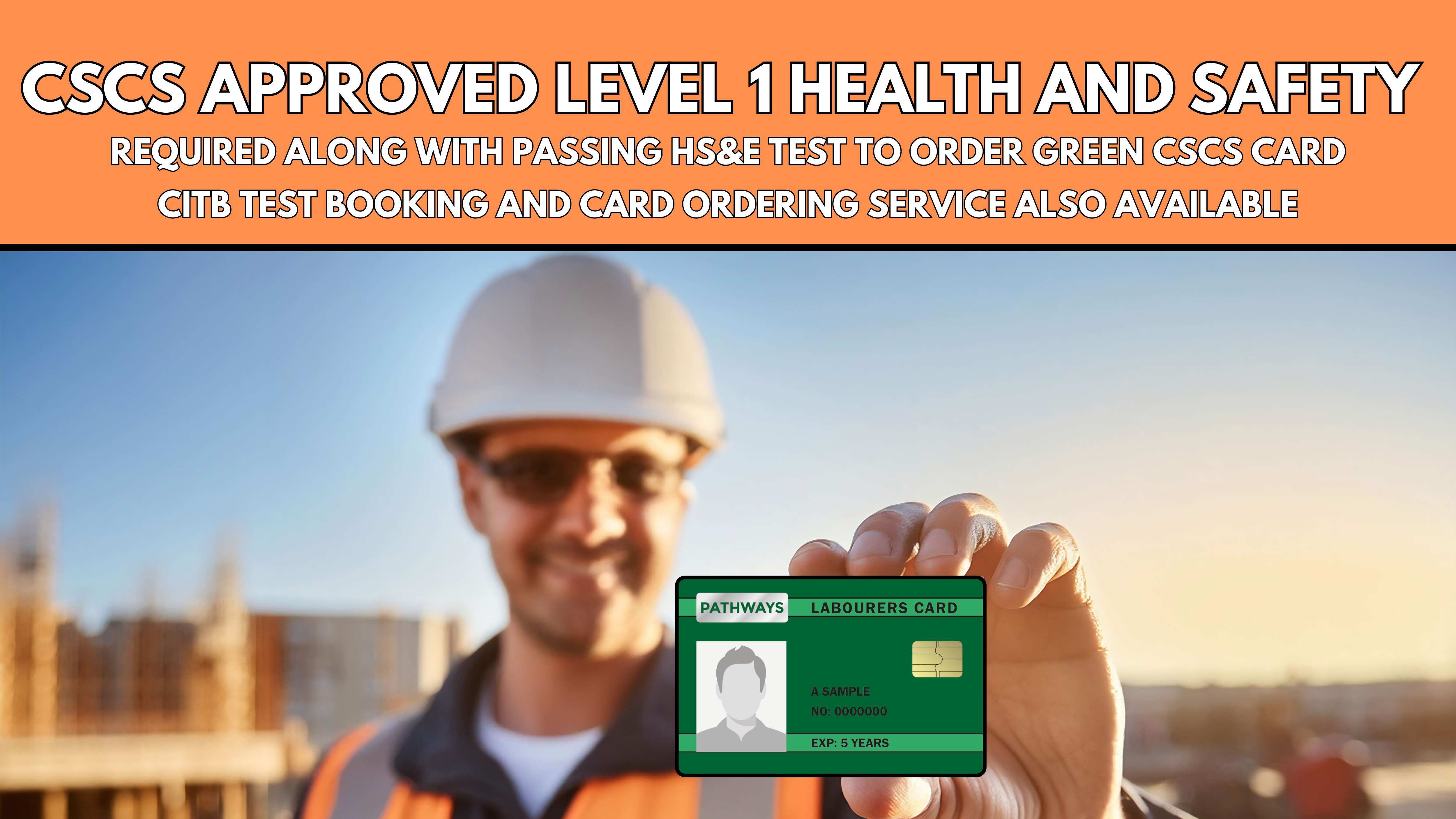 CSCS Approved Health and Safety (Huddersfield)