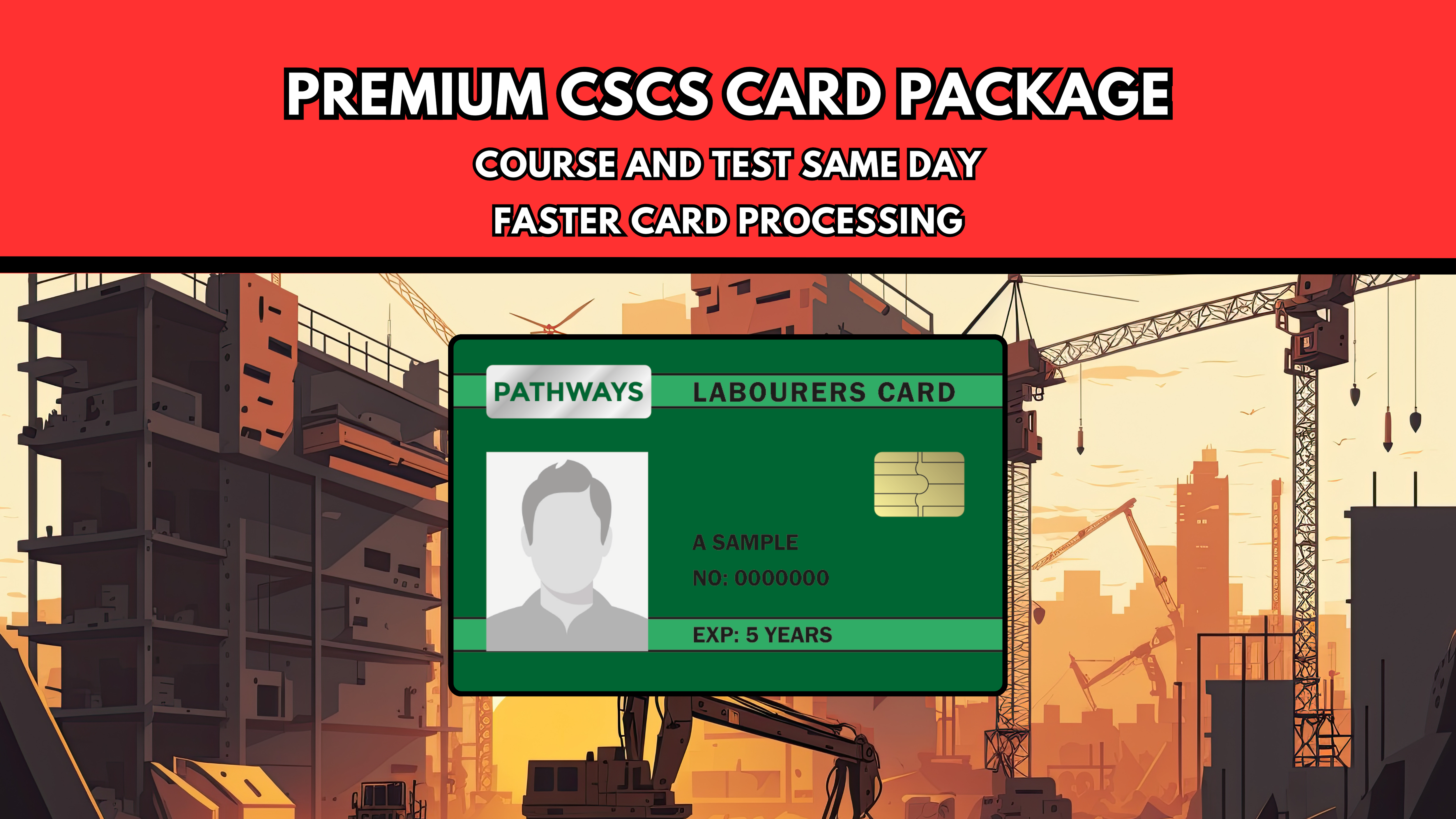 Premium CSCS Card Package