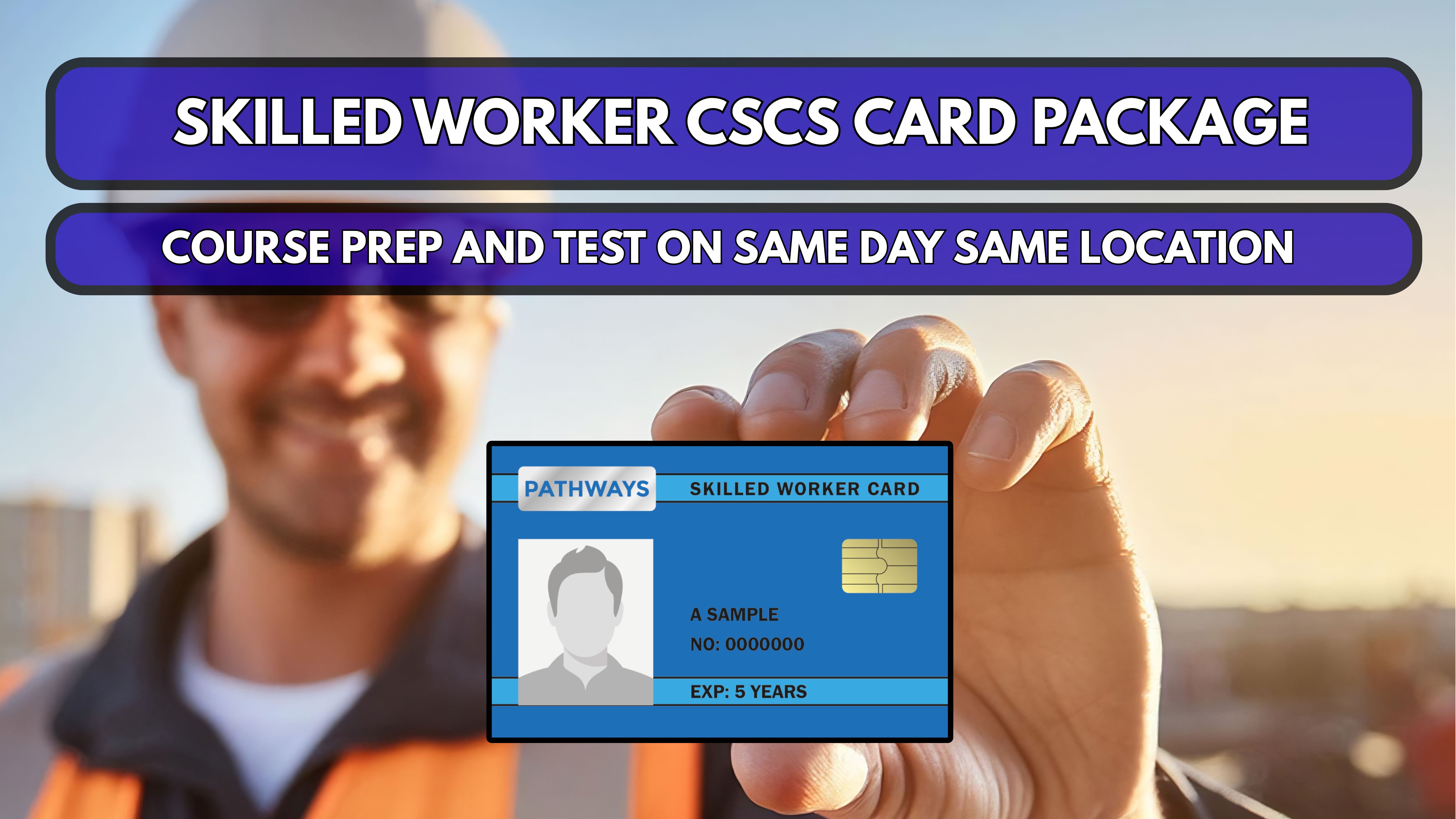 Blue Skilled Worker CSCS Package